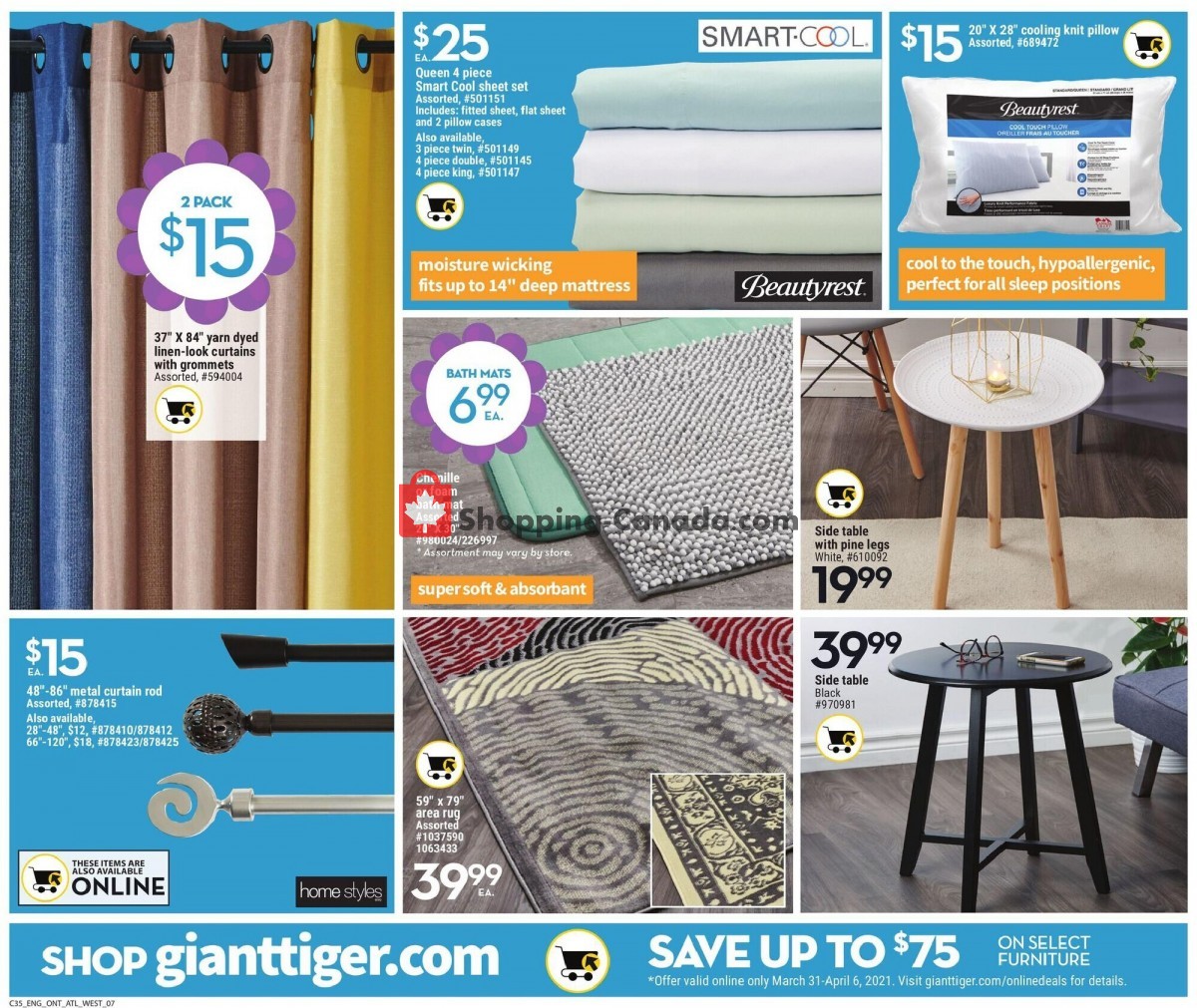 Giant Tiger flyer from Wednesday March 31, 2021 to Tuesday April 6, 2021 - page 18