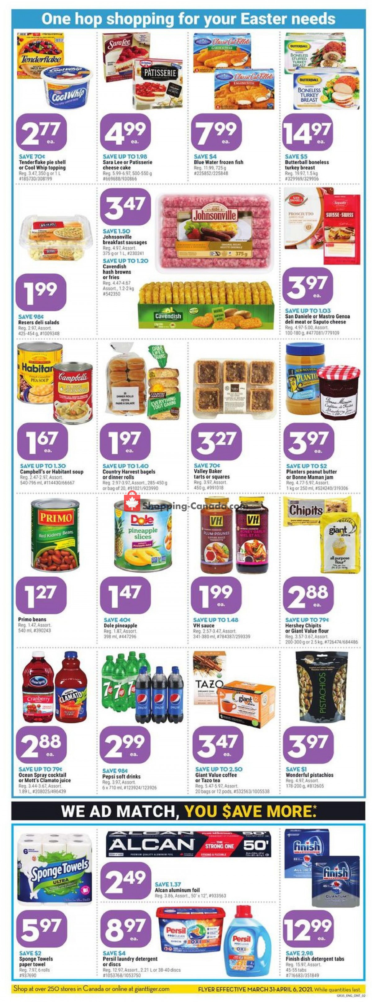 Giant Tiger flyer from Wednesday March 31, 2021 to Tuesday April 6, 2021 - page 4