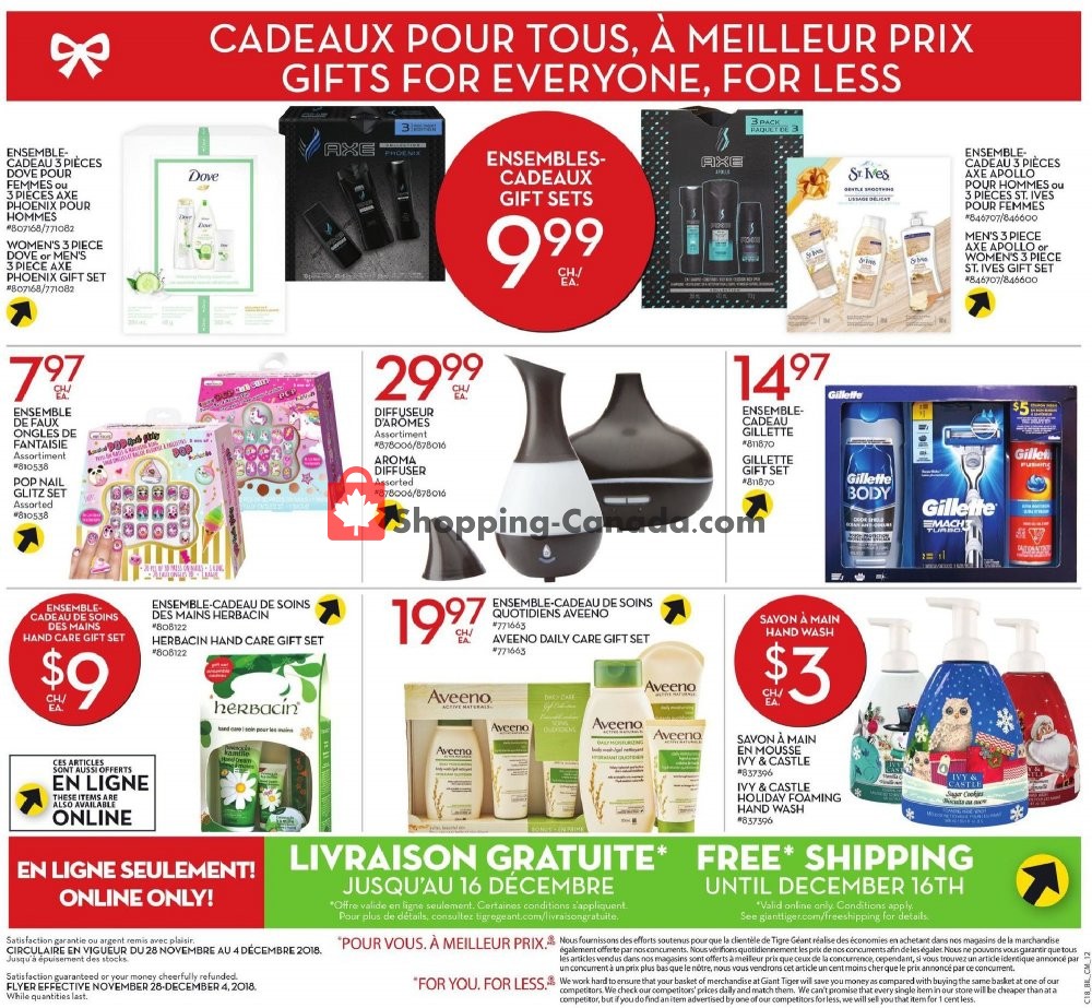 Giant Tiger flyer from Wednesday November 28, 2018 to Tuesday December 4, 2018 - page 16