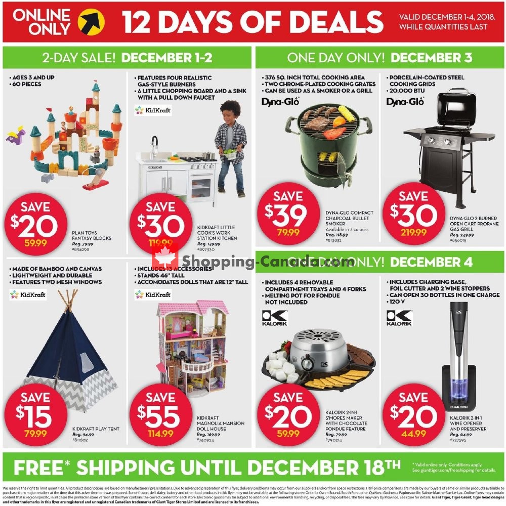 Giant Tiger flyer from Wednesday November 28, 2018 to Tuesday December 4, 2018 - page 18