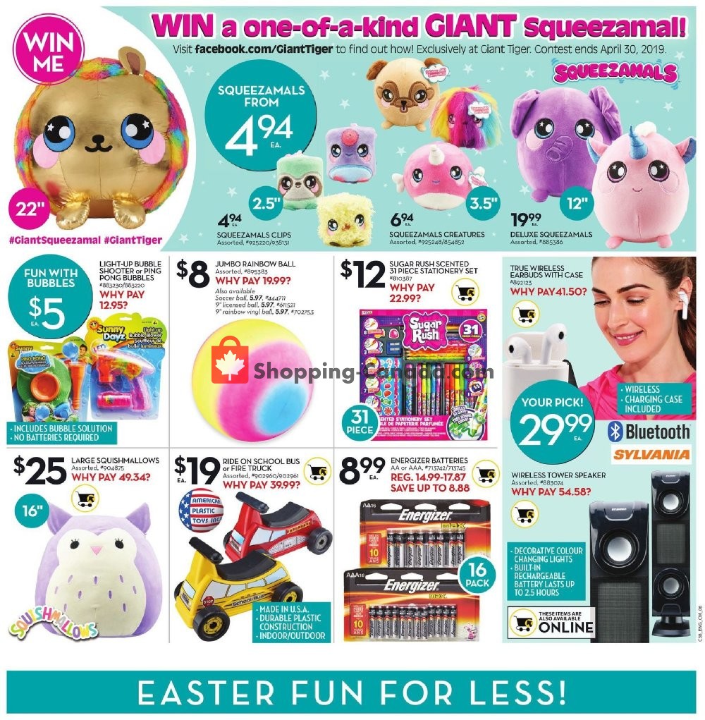 Giant Tiger flyer from Wednesday April 17, 2019 to Tuesday April 23, 2019 - page 11