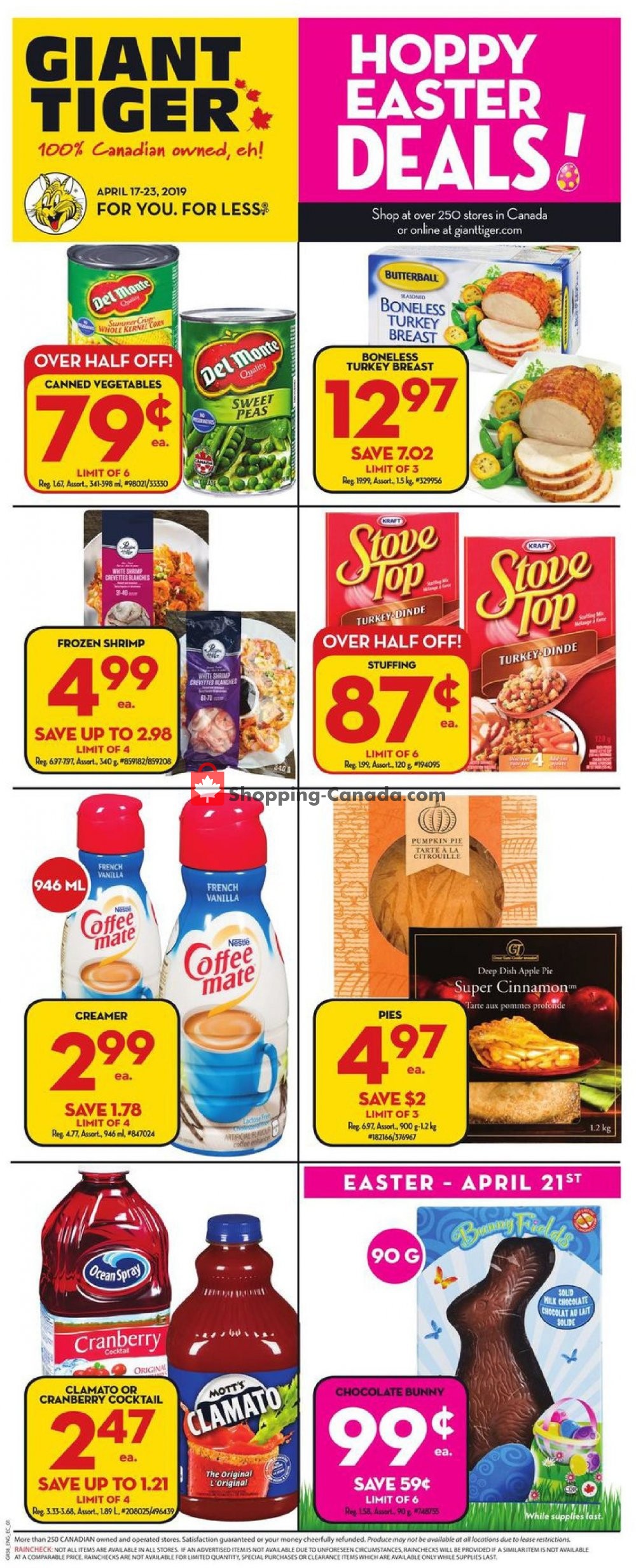 Giant Tiger flyer from Wednesday April 17, 2019 to Tuesday April 23, 2019 - page 3