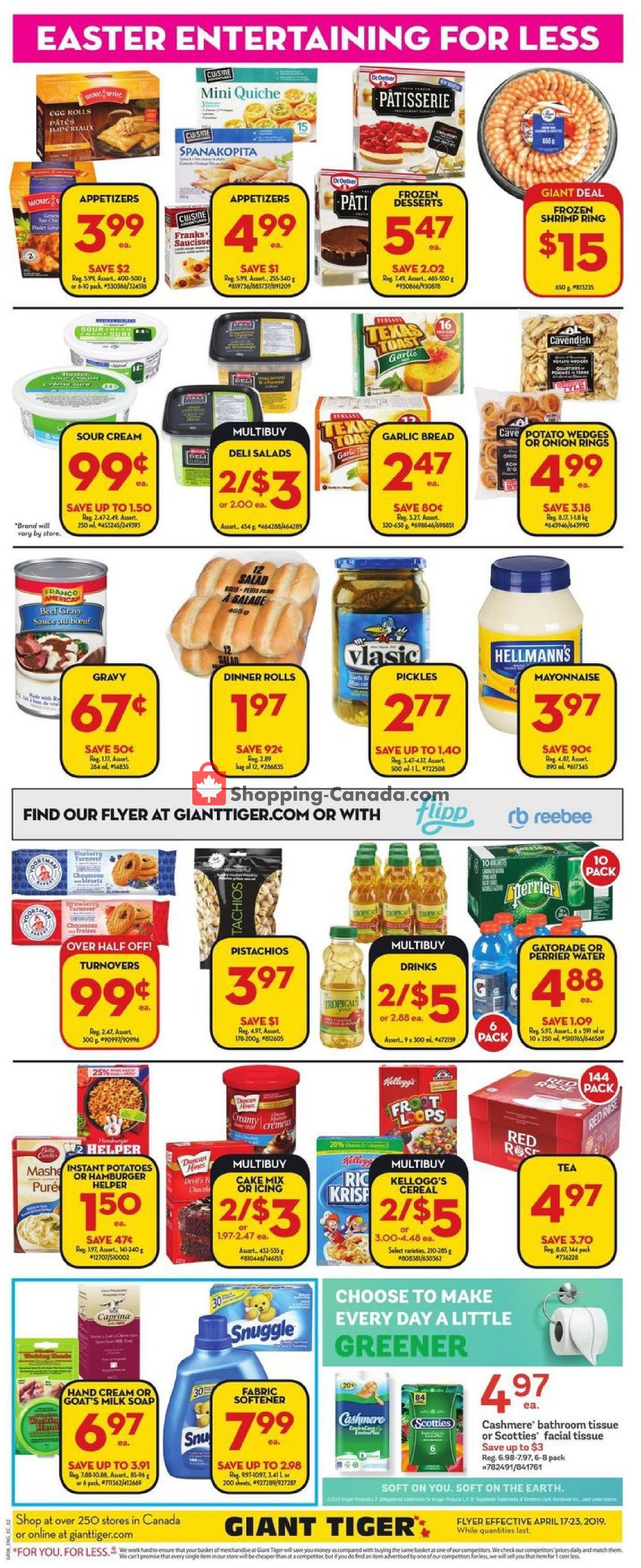 Giant Tiger flyer from Wednesday April 17, 2019 to Tuesday April 23, 2019 - page 4