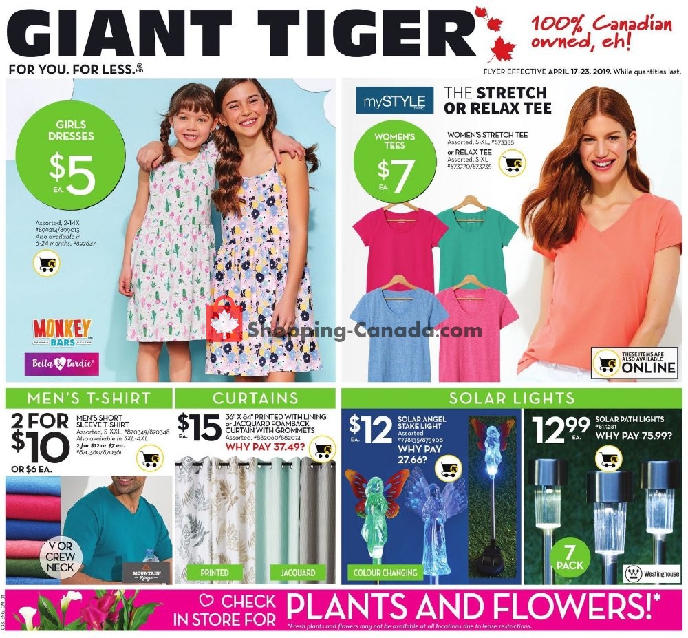 Giant Tiger flyer from Wednesday April 17, 2019 to Tuesday April 23, 2019 - page 6