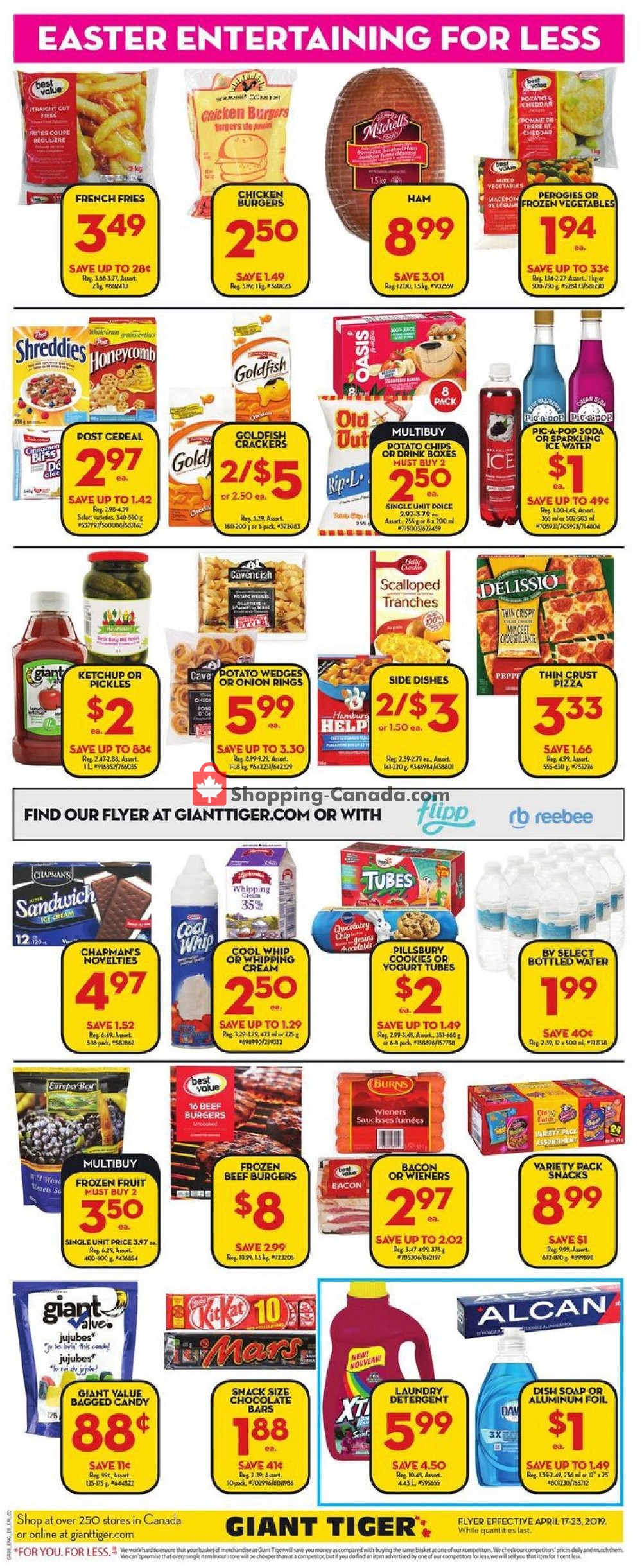 Giant Tiger flyer from Wednesday April 17, 2019 to Tuesday April 23, 2019 - page 4