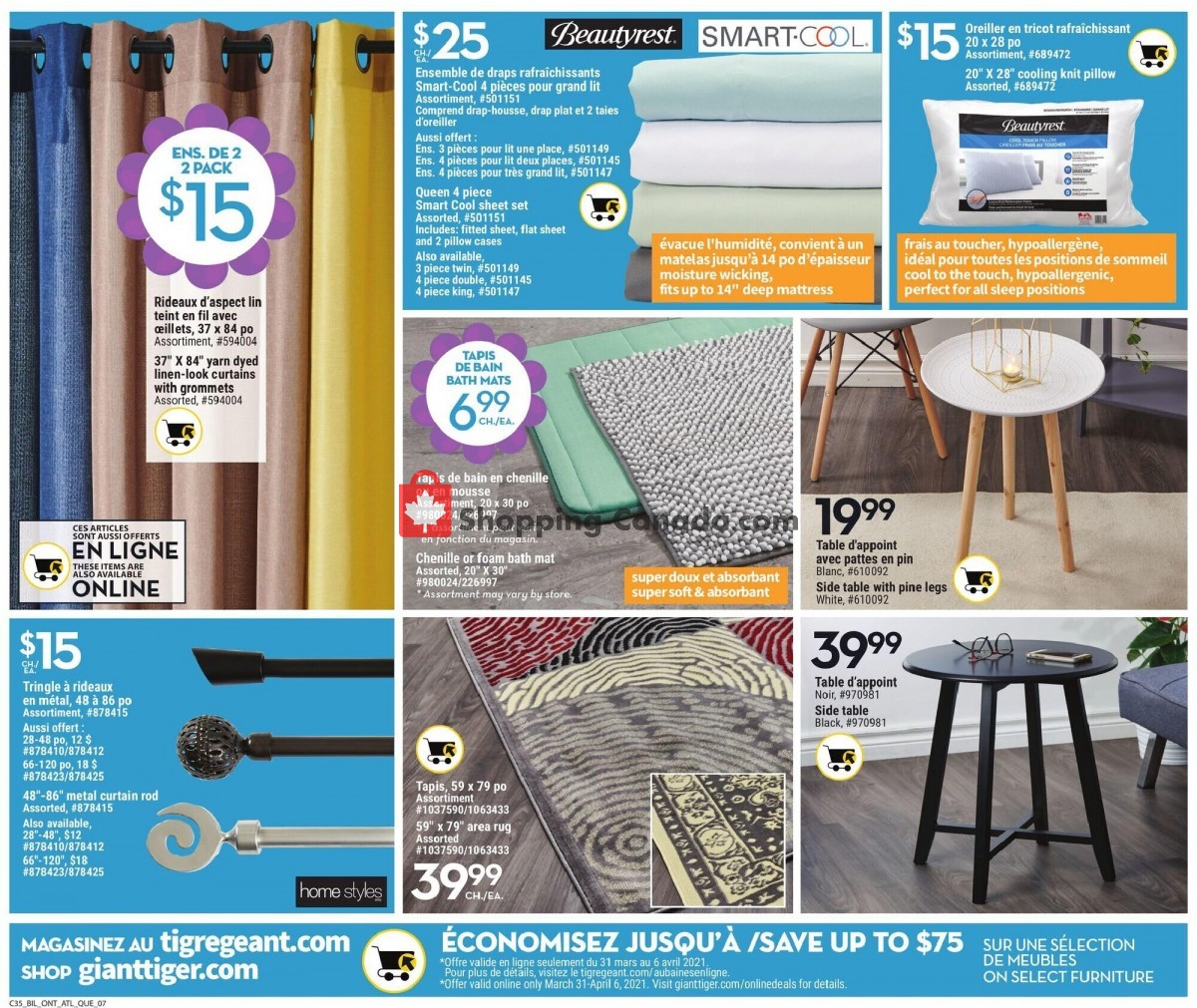 Giant Tiger flyer from Wednesday March 31, 2021 to Tuesday April 6, 2021 - page 17