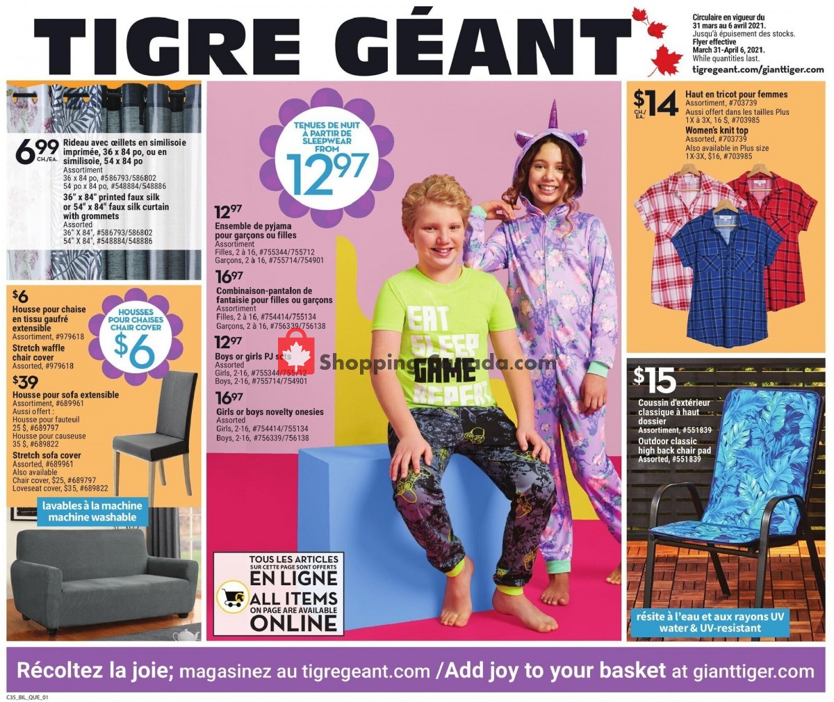 Giant Tiger flyer from Wednesday March 31, 2021 to Tuesday April 6, 2021 - page 8