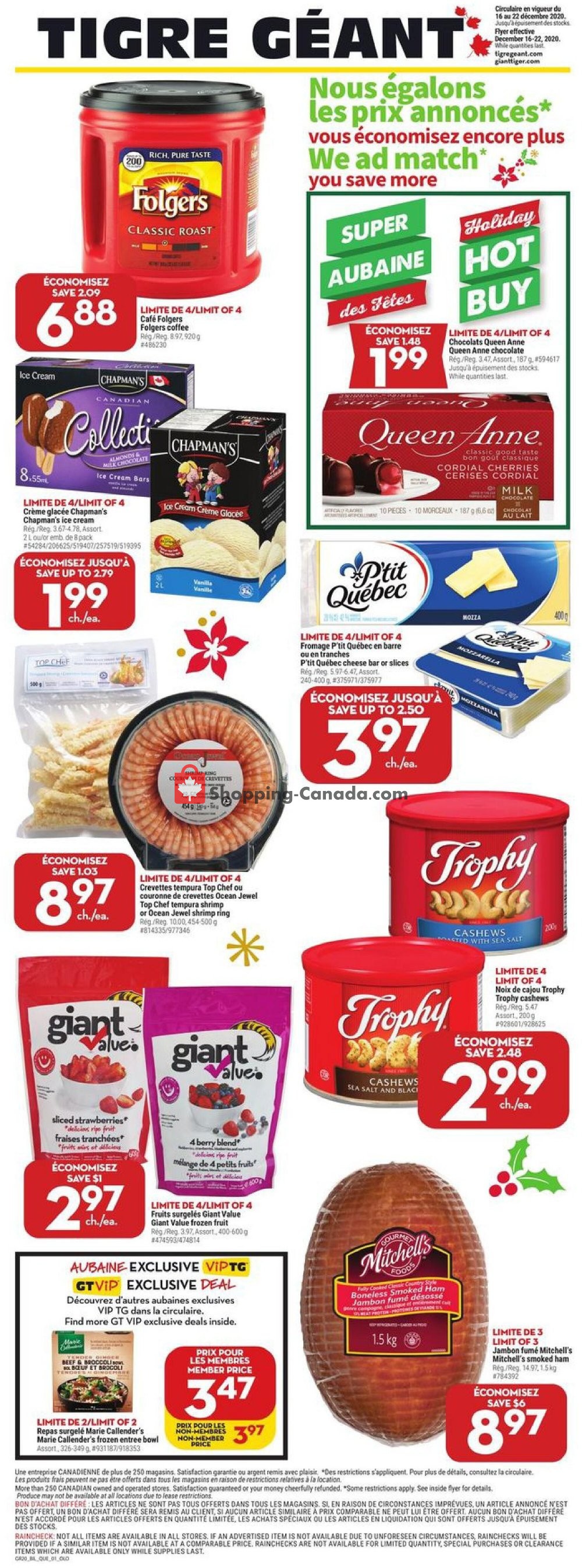 Giant Tiger flyer from Wednesday December 16, 2020 to Tuesday December 22, 2020 - page 3