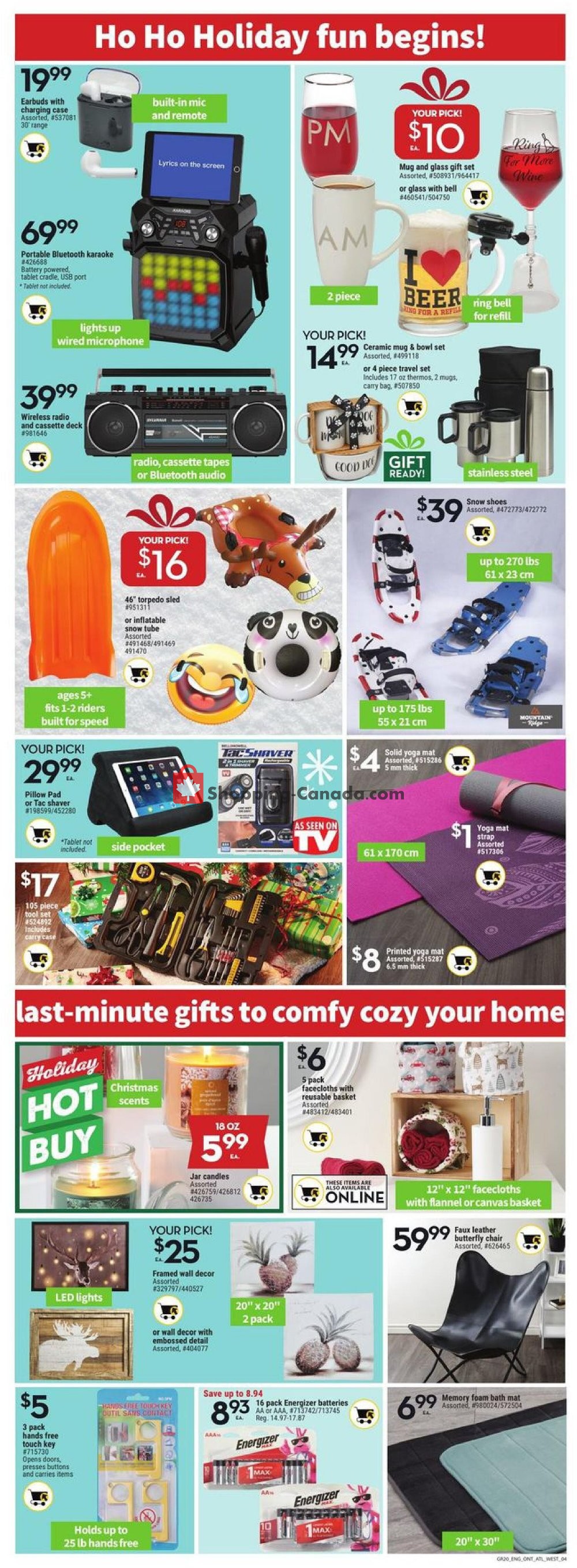Giant Tiger flyer from Wednesday December 16, 2020 to Tuesday December 22, 2020 - page 10