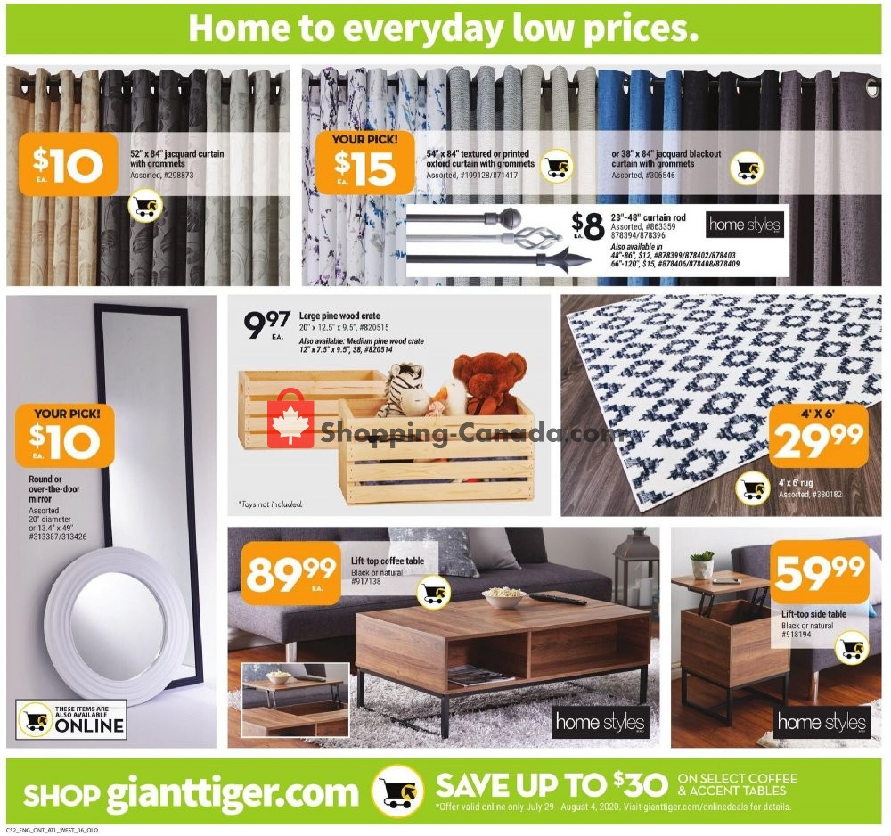 Giant Tiger flyer from Wednesday July 29, 2020 to Tuesday August 4, 2020 - page 12