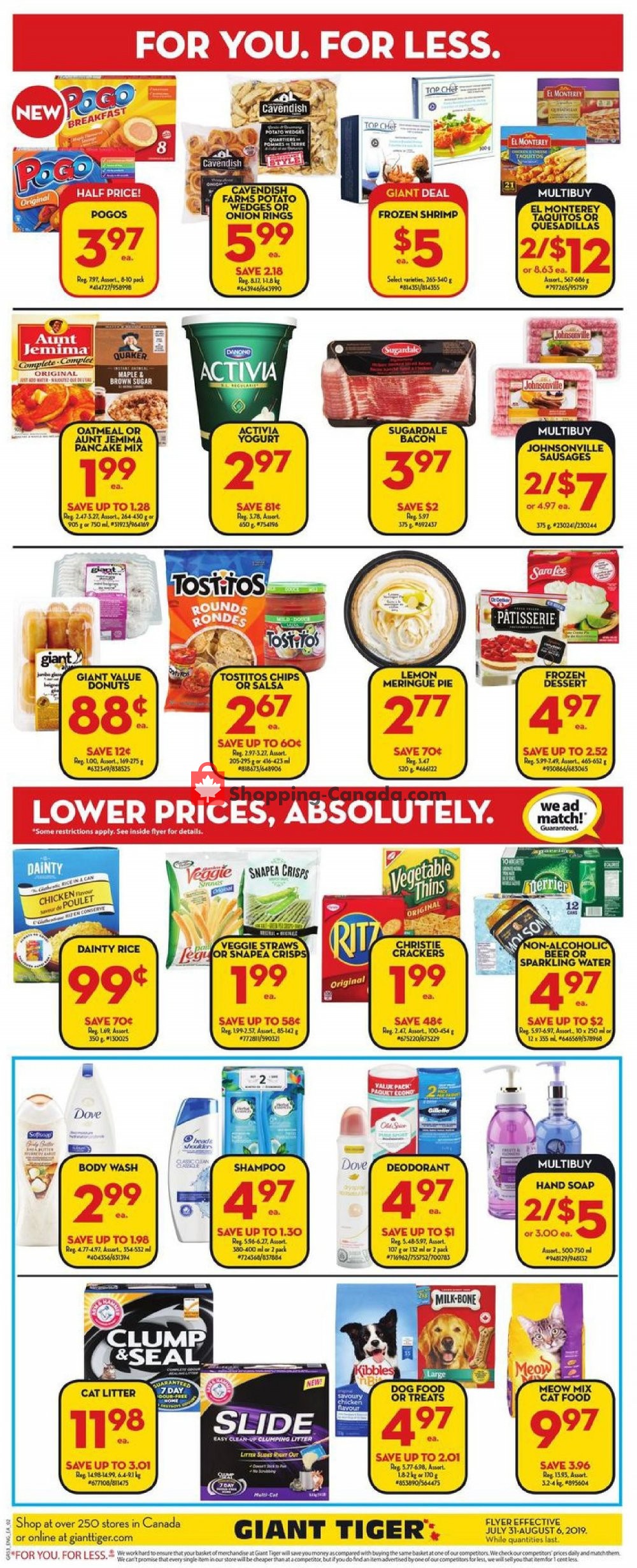 Giant Tiger flyer from Wednesday July 31, 2019 to Tuesday August 6, 2019 - page 4