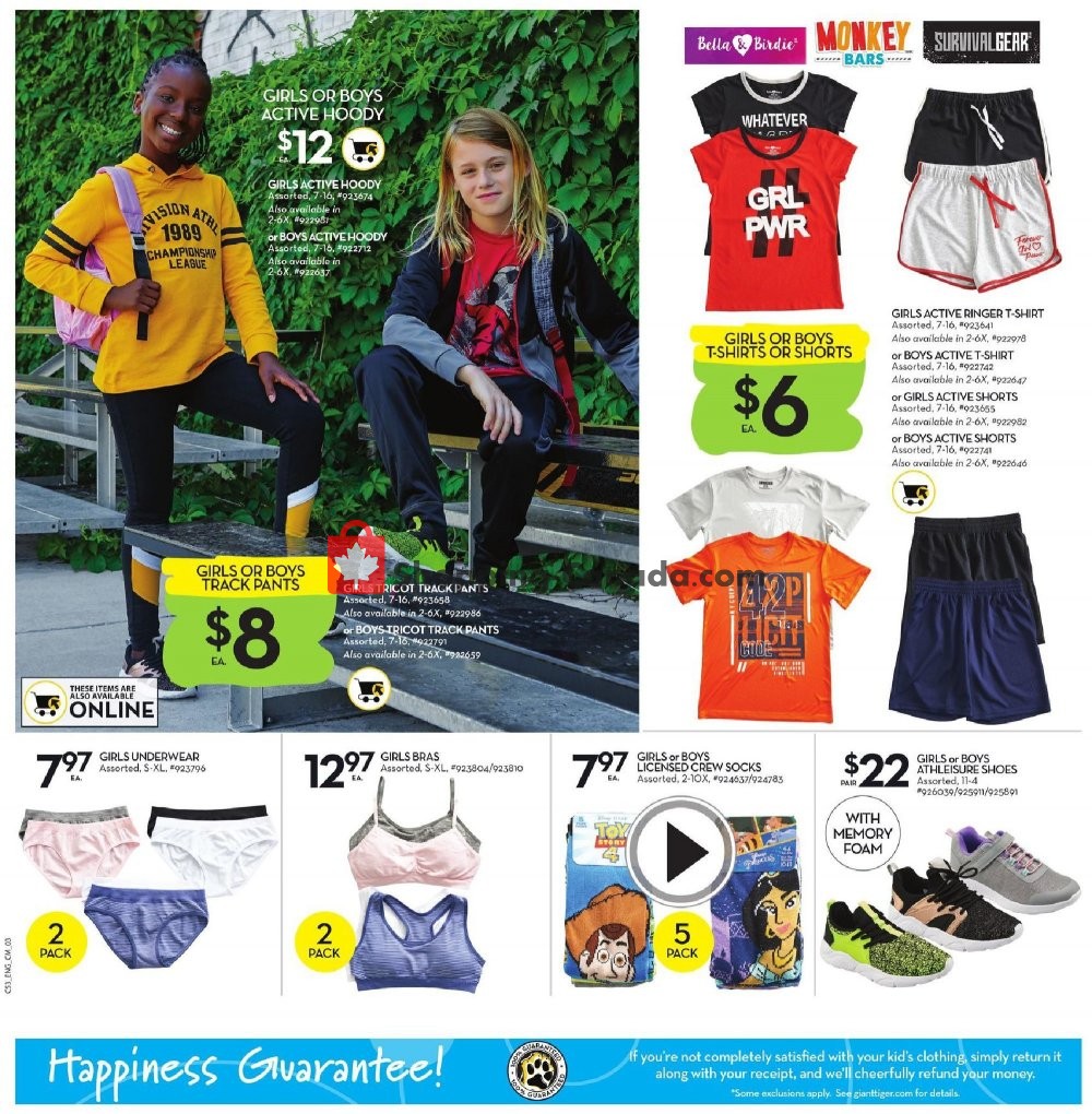Giant Tiger flyer from Wednesday July 31, 2019 to Tuesday August 6, 2019 - page 8