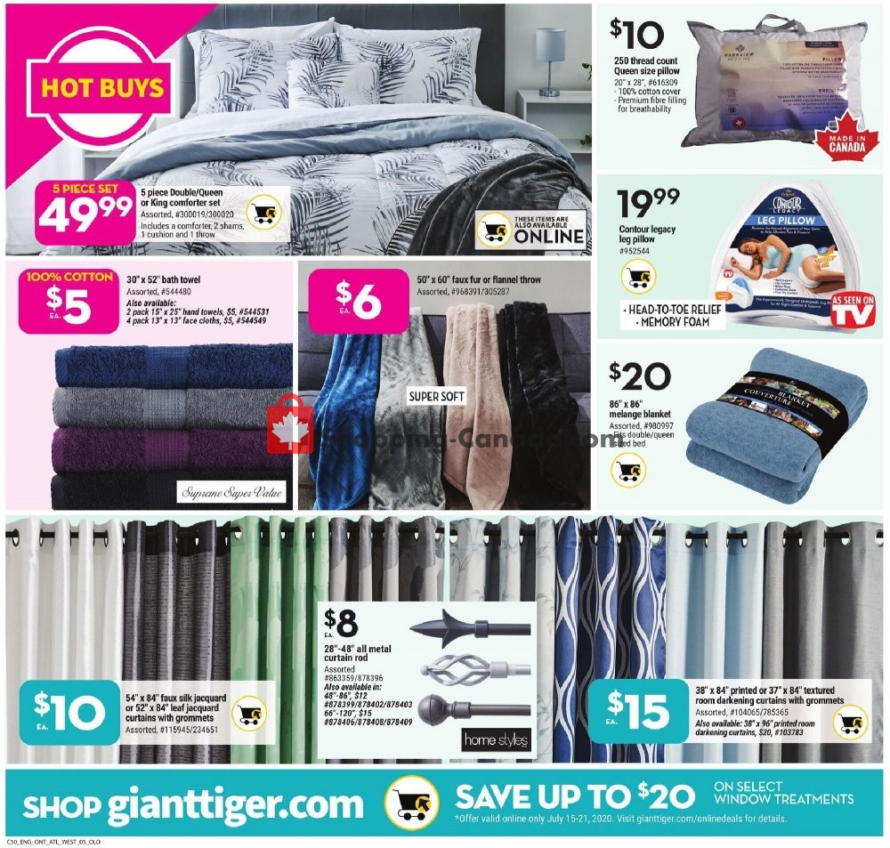 Giant Tiger flyer from Wednesday July 15, 2020 to Tuesday July 21, 2020 - page 12