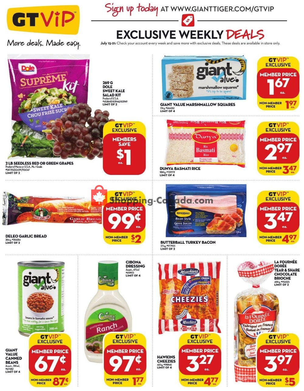 Giant Tiger flyer from Wednesday July 15, 2020 to Tuesday July 21, 2020 - page 7