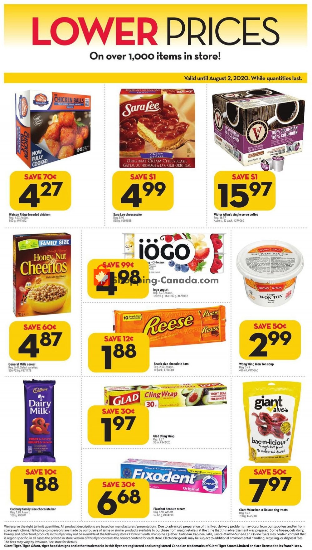 Giant Tiger flyer from Wednesday July 8, 2020 to Tuesday July 14, 2020 - page 4
