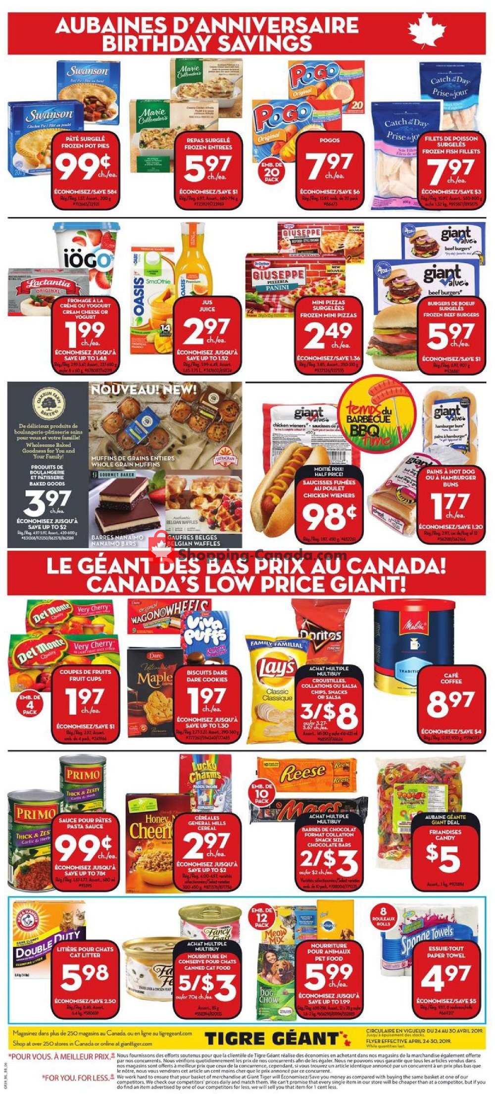 Giant Tiger flyer from Wednesday April 24, 2019 to Tuesday April 30, 2019 - page 4