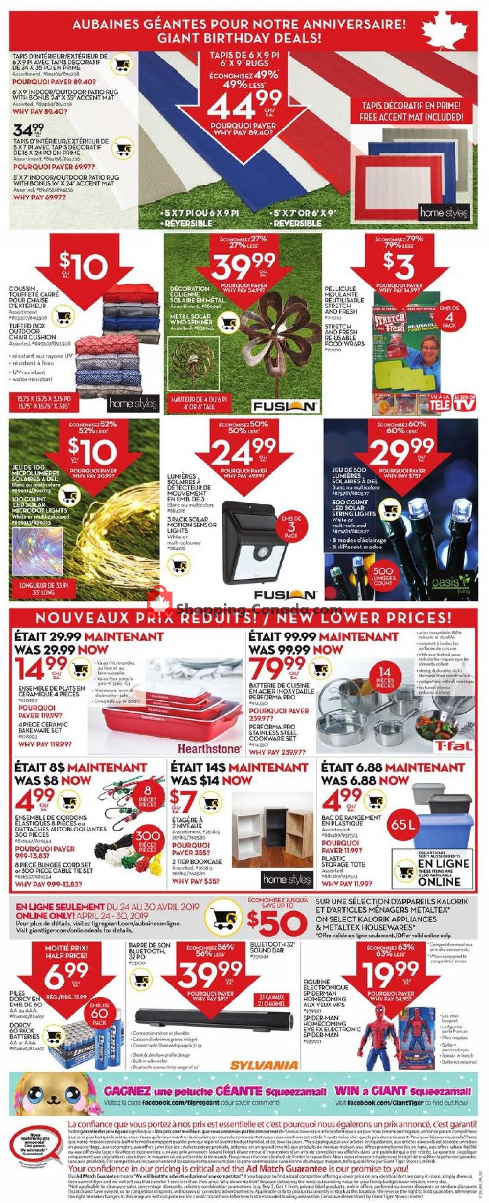 Giant Tiger flyer from Wednesday April 24, 2019 to Tuesday April 30, 2019 - page 6