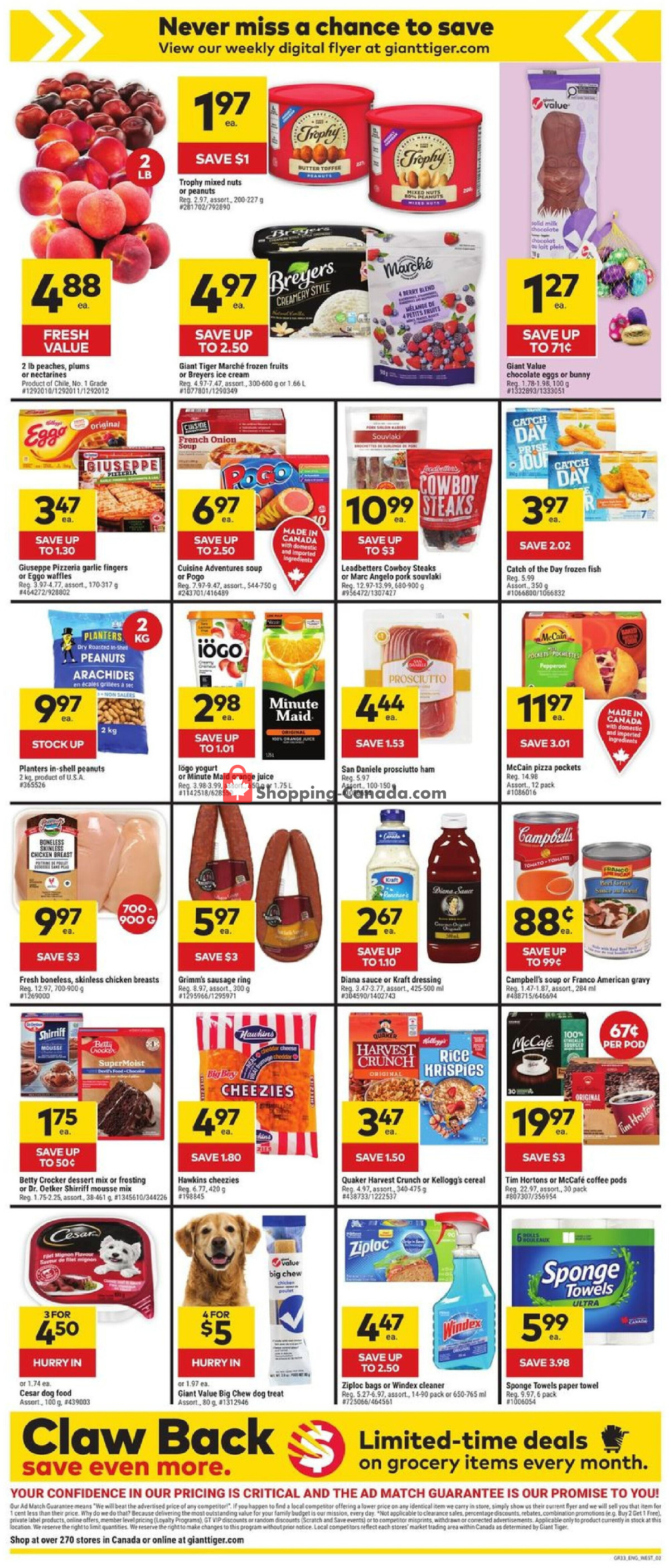 Giant Tiger flyer from Wednesday March 13, 2024 to Tuesday March 19, 2024 - page 2