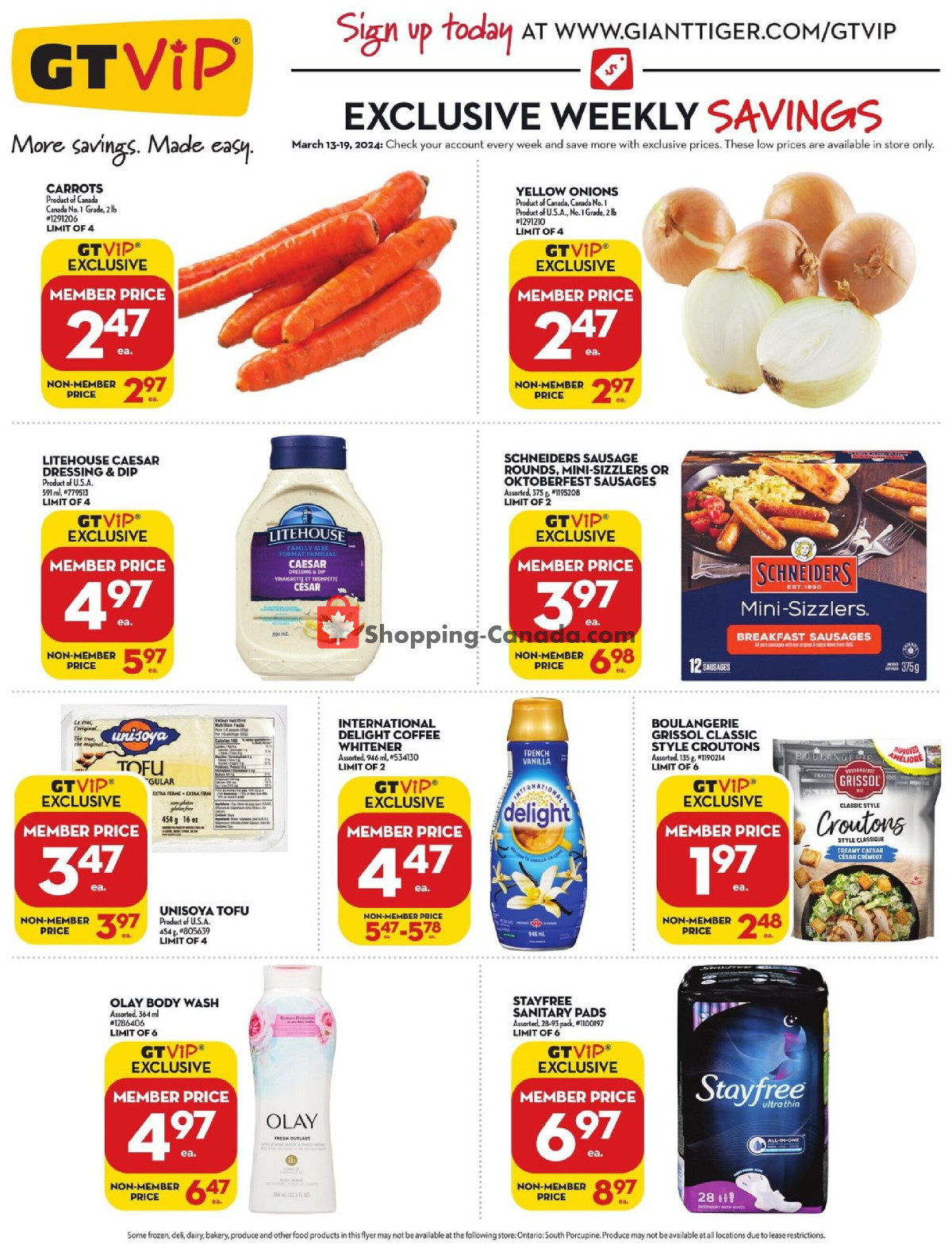 Giant Tiger flyer from Wednesday March 13, 2024 to Tuesday March 19, 2024 - page 4