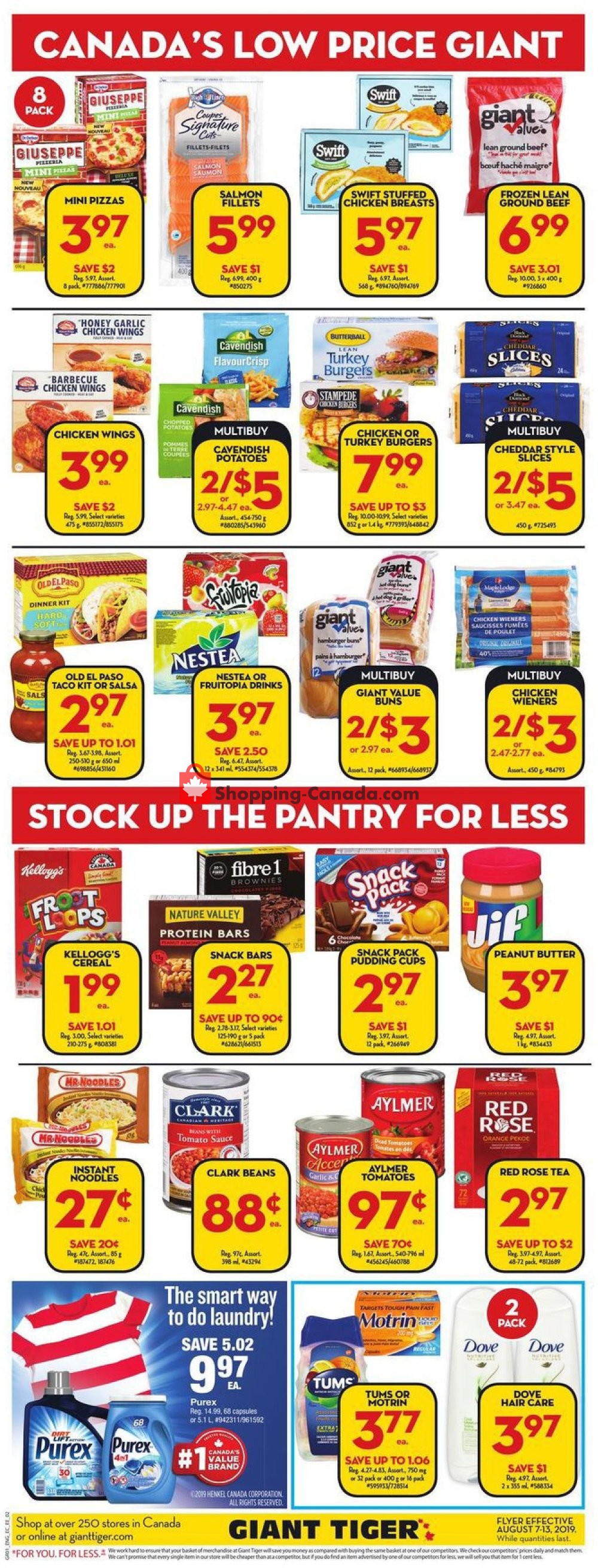 Giant Tiger flyer from Wednesday August 7, 2019 to Tuesday August 13, 2019 - page 4