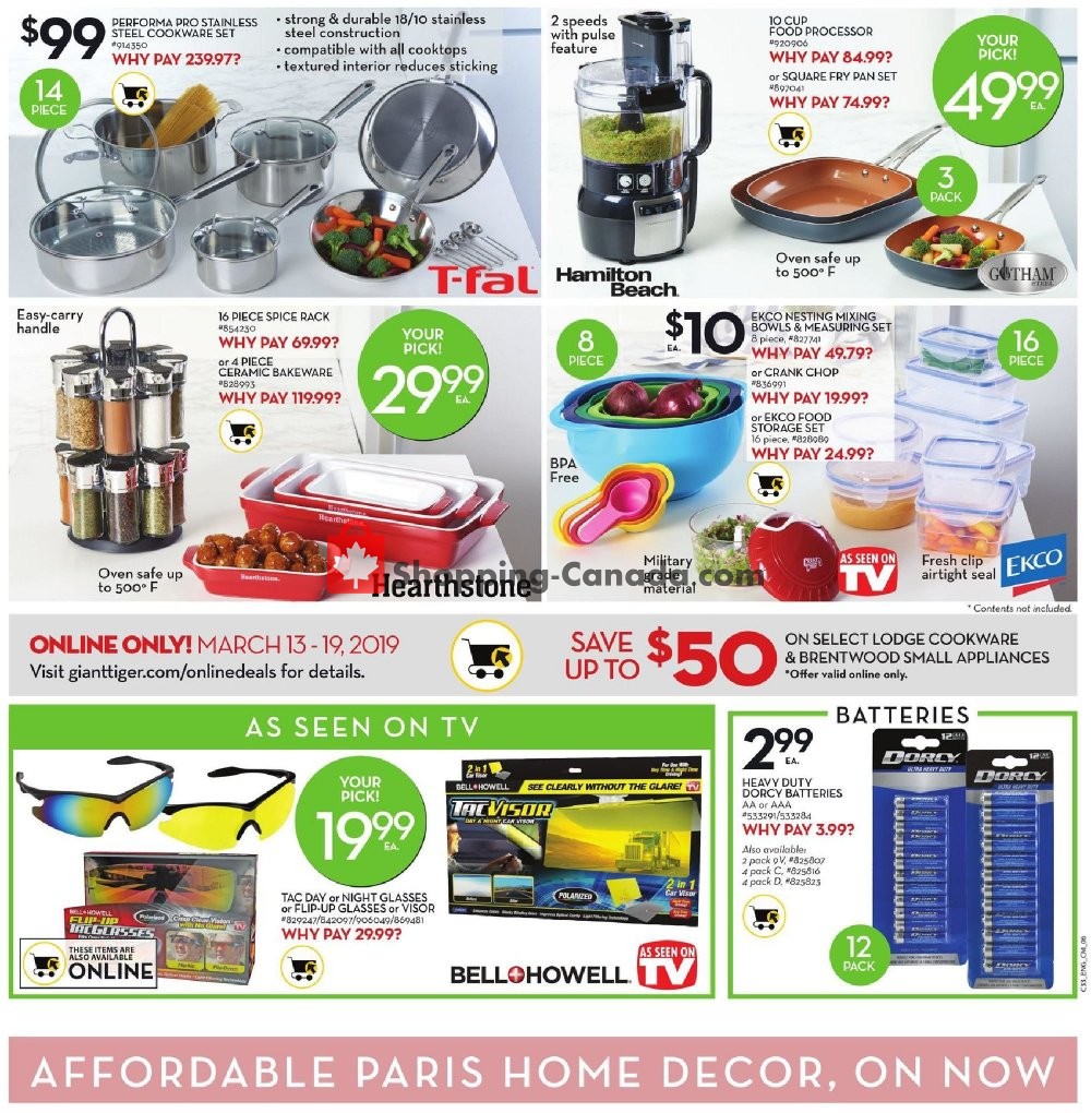 Giant Tiger flyer from Wednesday March 13, 2019 to Tuesday March 19, 2019 - page 12