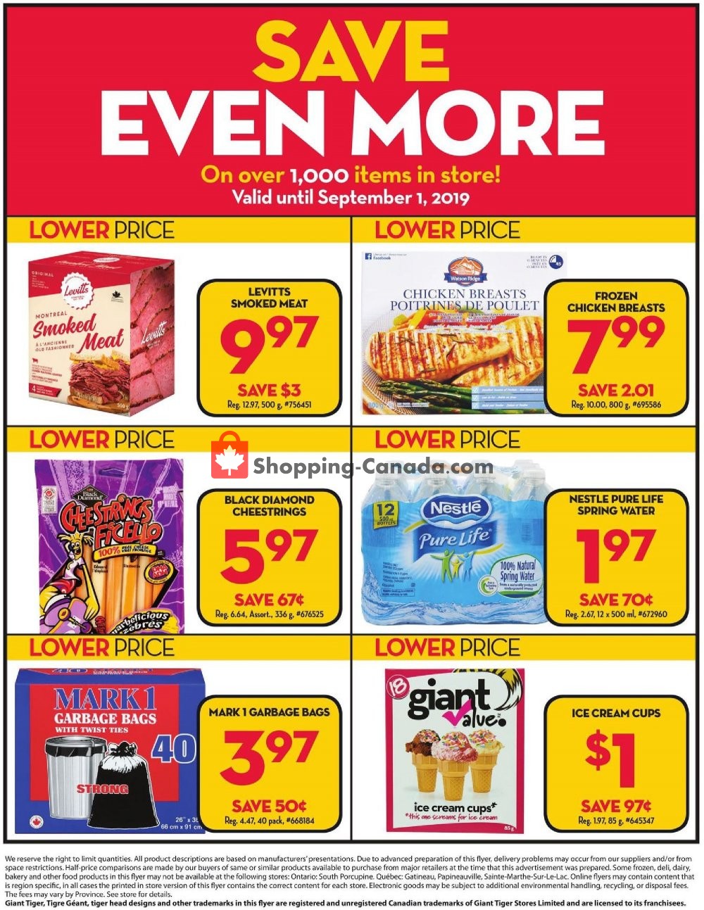 Giant Tiger flyer from Wednesday August 7, 2019 to Tuesday August 13, 2019 - page 5