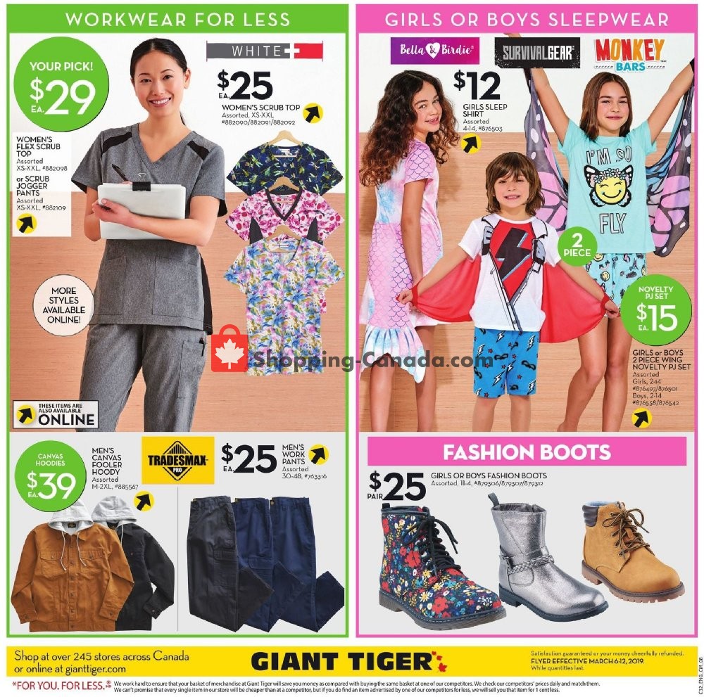 Giant Tiger flyer from Wednesday March 6, 2019 to Tuesday March 12, 2019 - page 11