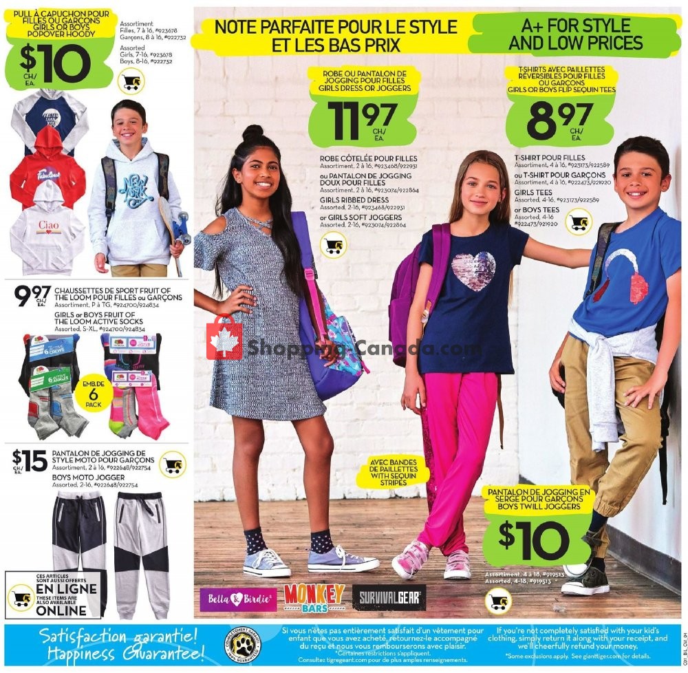 Giant Tiger flyer from Wednesday August 7, 2019 to Tuesday August 13, 2019 - page 10