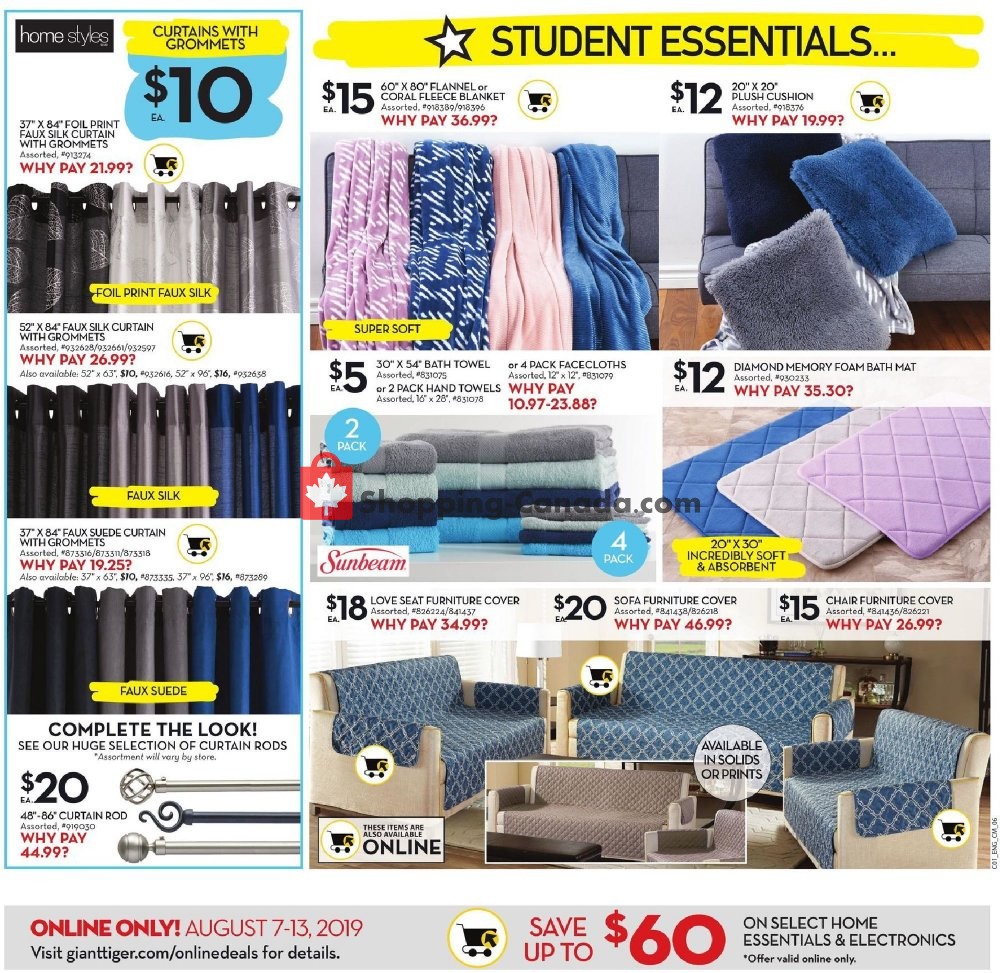 Giant Tiger flyer from Wednesday August 7, 2019 to Tuesday August 13, 2019 - page 11