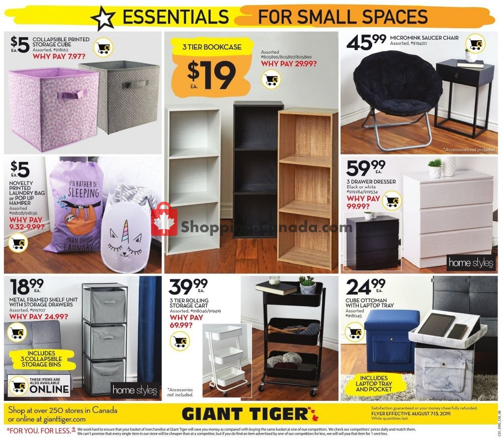 Giant Tiger flyer from Wednesday August 7, 2019 to Tuesday August 13, 2019 - page 13