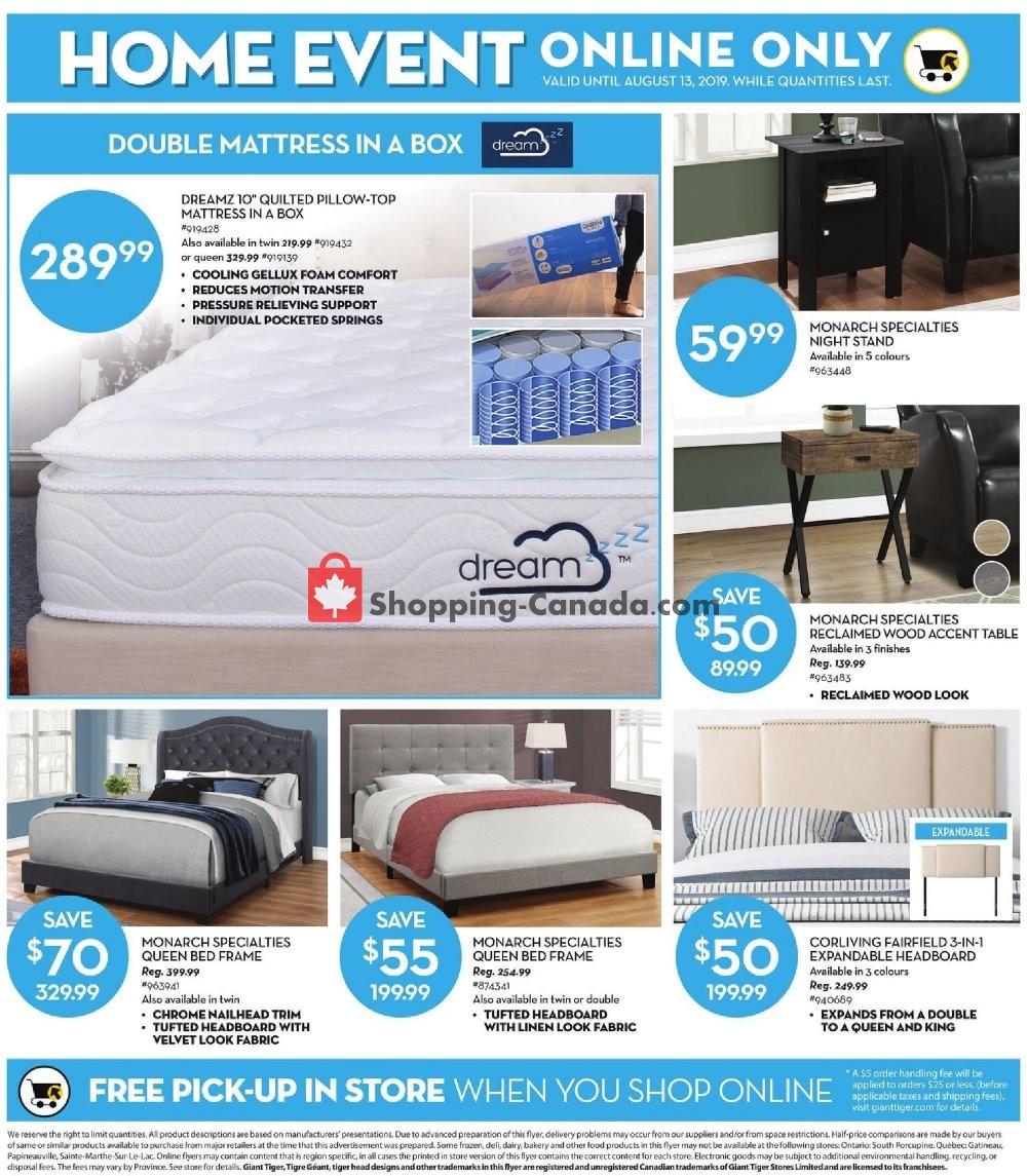 Giant Tiger flyer from Wednesday August 7, 2019 to Tuesday August 13, 2019 - page 14