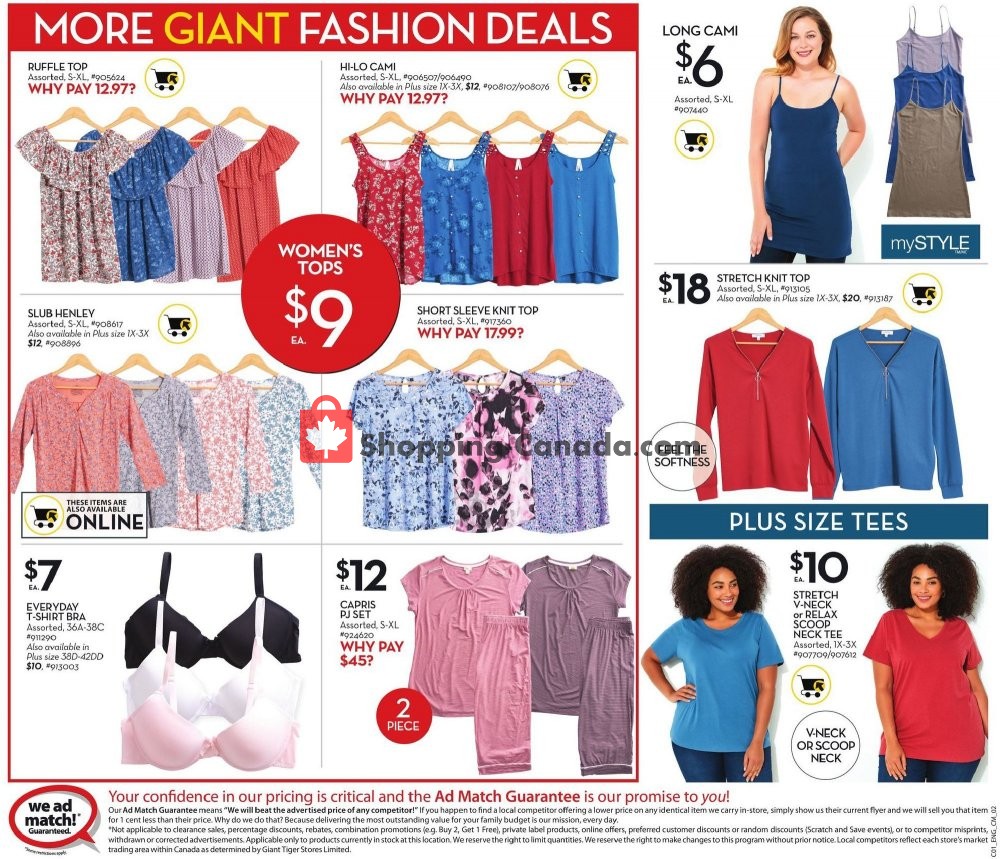 Giant Tiger flyer from Wednesday August 7, 2019 to Tuesday August 13, 2019 - page 7