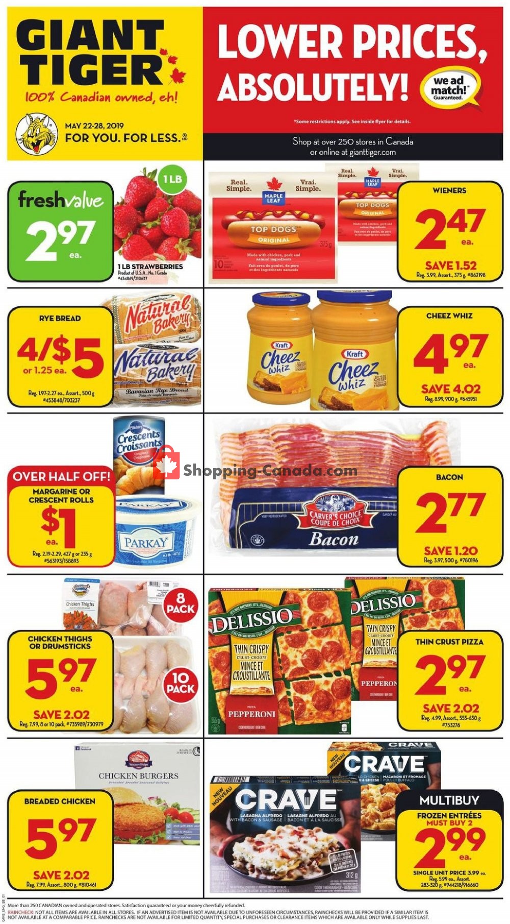 Giant Tiger Canada, flyer - (Lower 