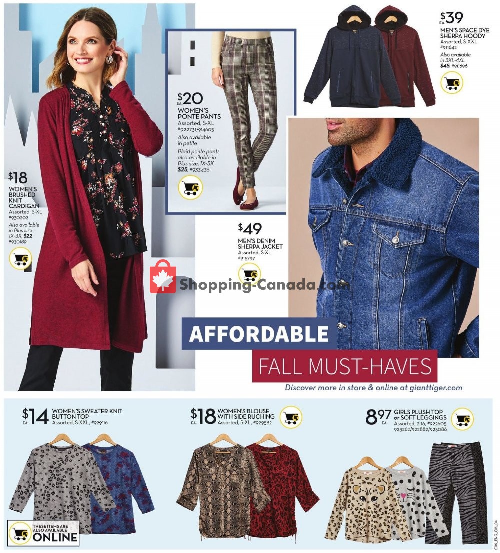 Giant Tiger flyer from Wednesday September 11, 2019 to Tuesday September 17, 2019 - page 8