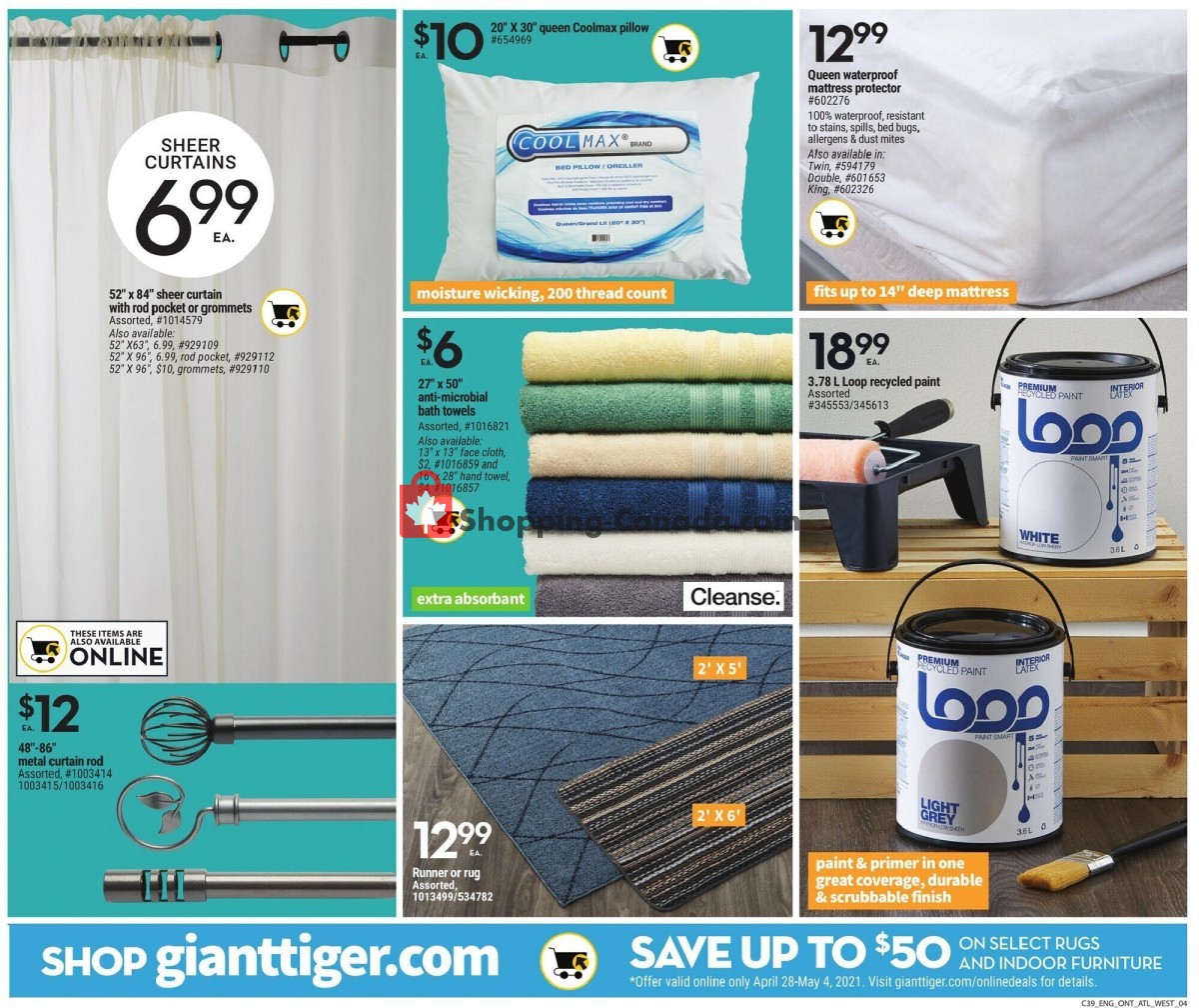 Giant Tiger flyer from Wednesday April 28, 2021 to Tuesday May 4, 2021 - page 13
