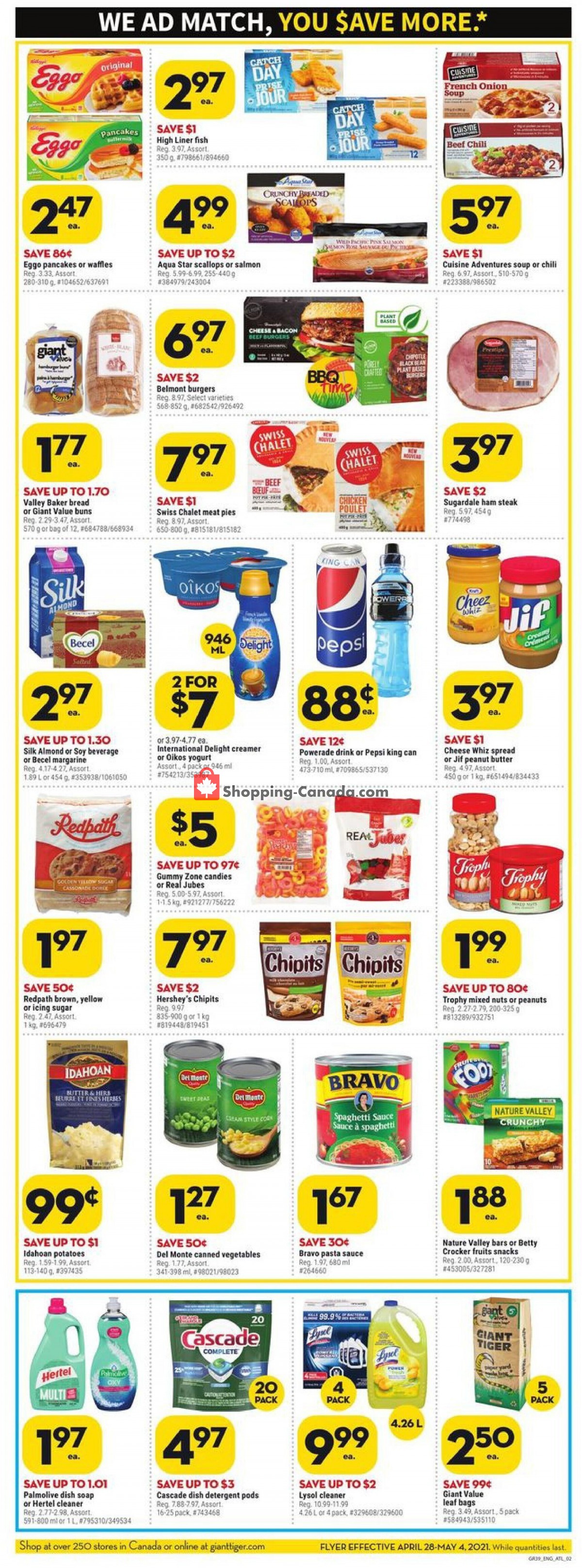 Giant Tiger flyer from Wednesday April 28, 2021 to Tuesday May 4, 2021 - page 4