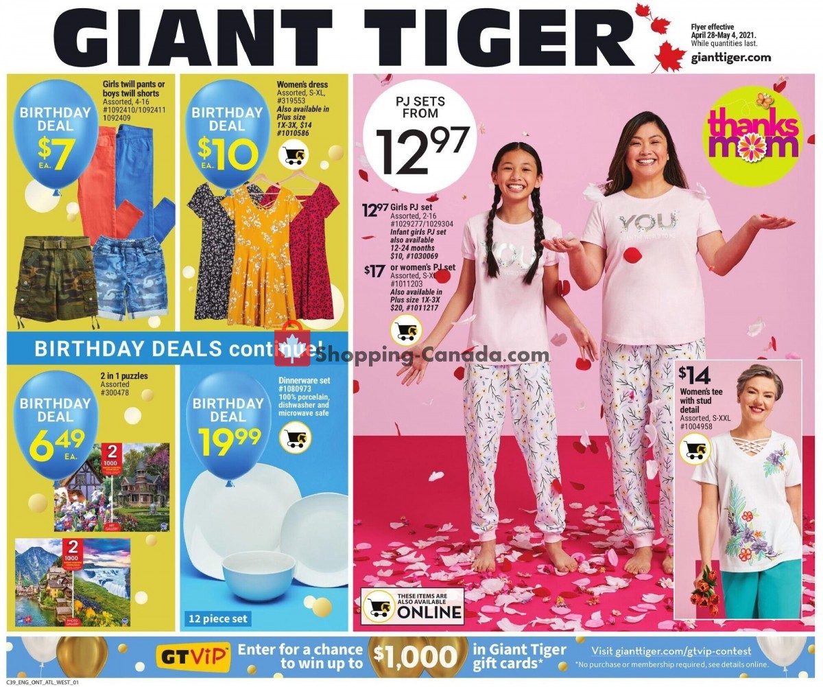 Giant Tiger flyer from Wednesday April 28, 2021 to Tuesday May 4, 2021 - page 8