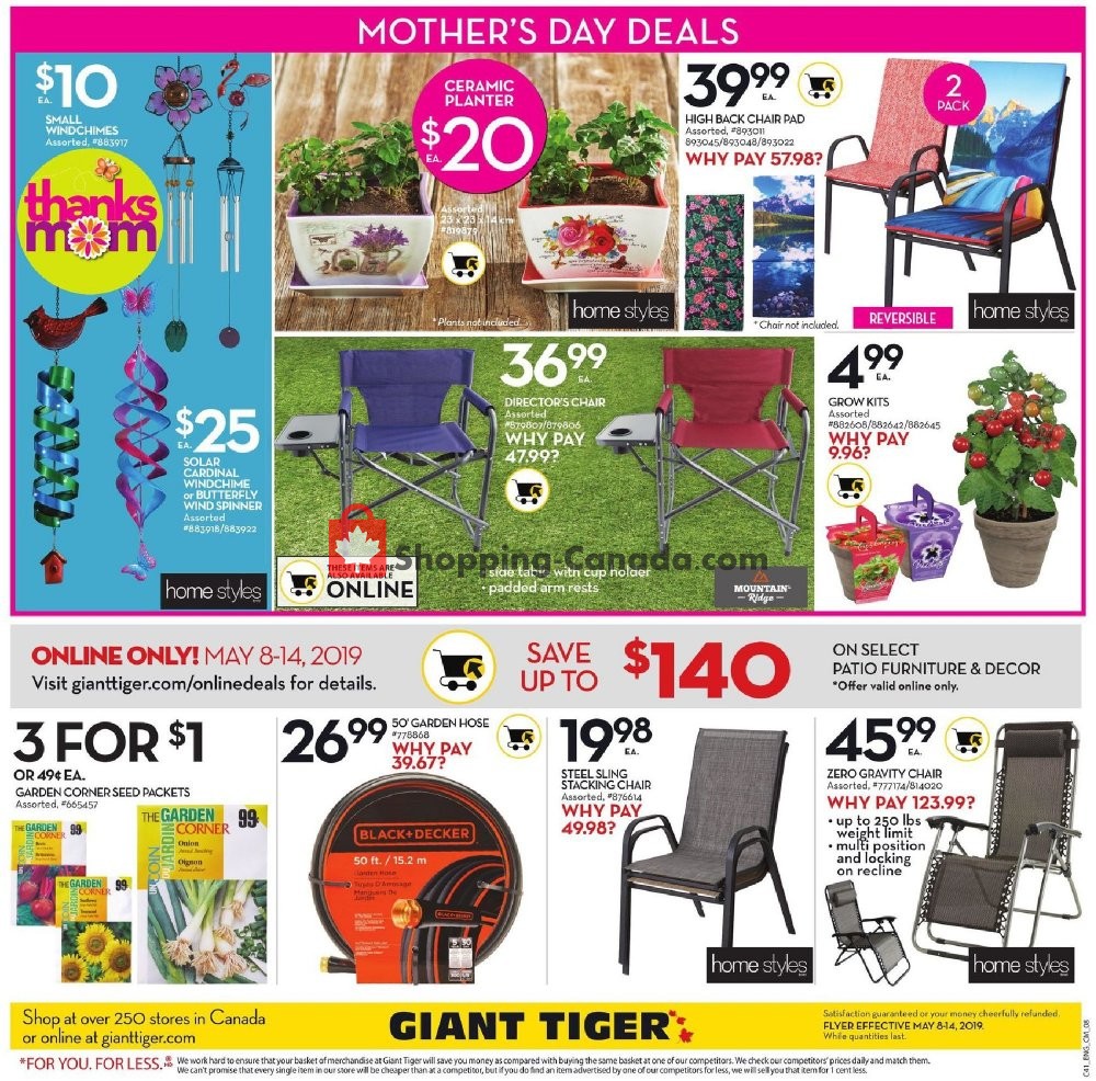 Giant Tiger flyer from Wednesday May 8, 2019 to Tuesday May 14, 2019 - page 12