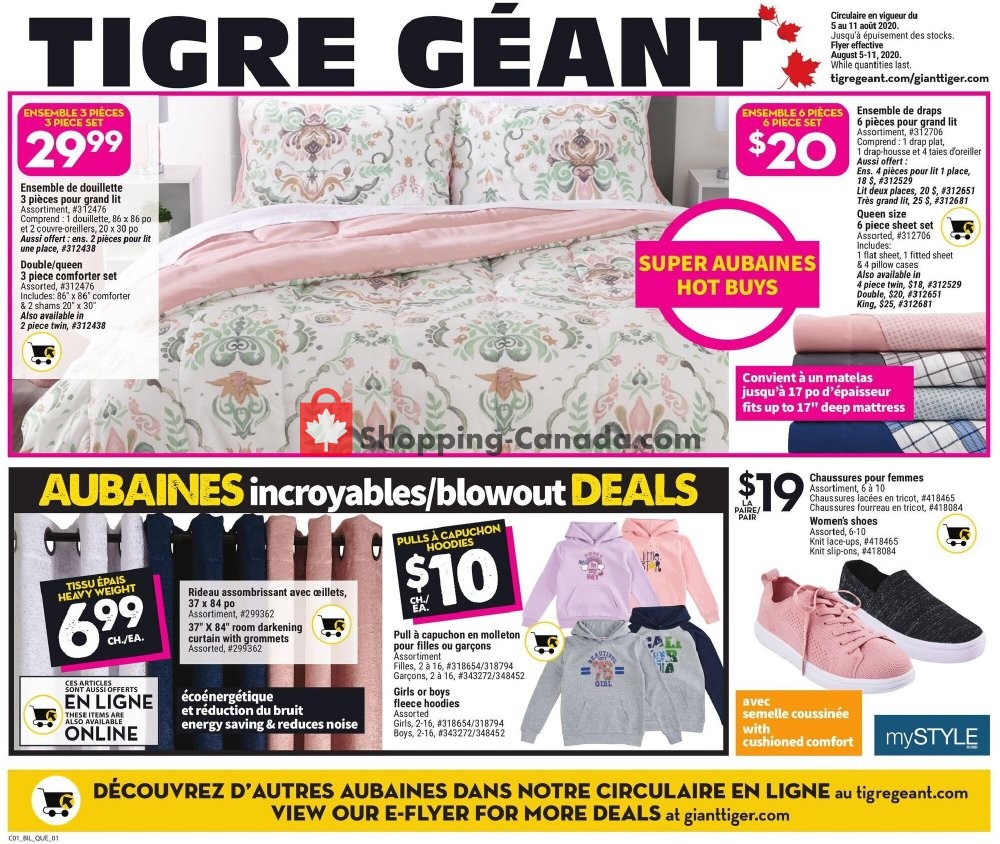 Giant Tiger flyer from Wednesday August 5, 2020 to Tuesday August 11, 2020 - page 9
