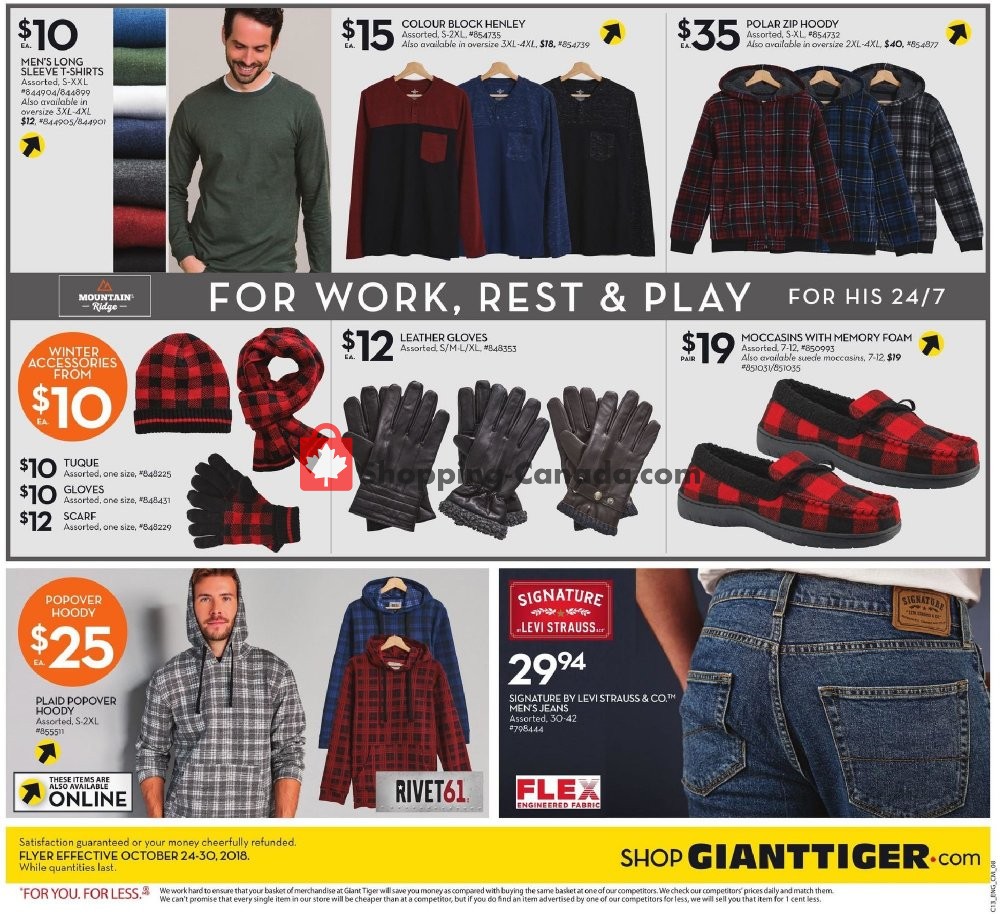 Giant Tiger flyer from Wednesday October 24, 2018 to Tuesday October 30, 2018 - page 13
