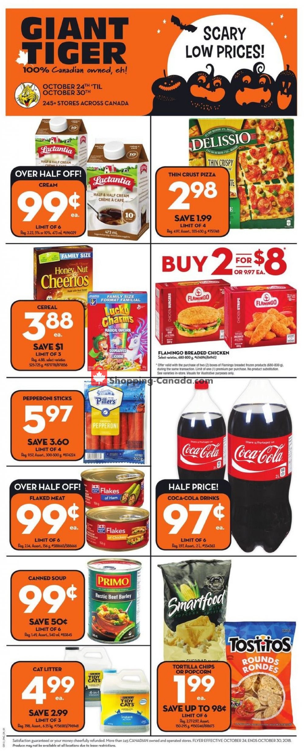 Giant Tiger flyer from Wednesday October 24, 2018 to Tuesday October 30, 2018 - page 3