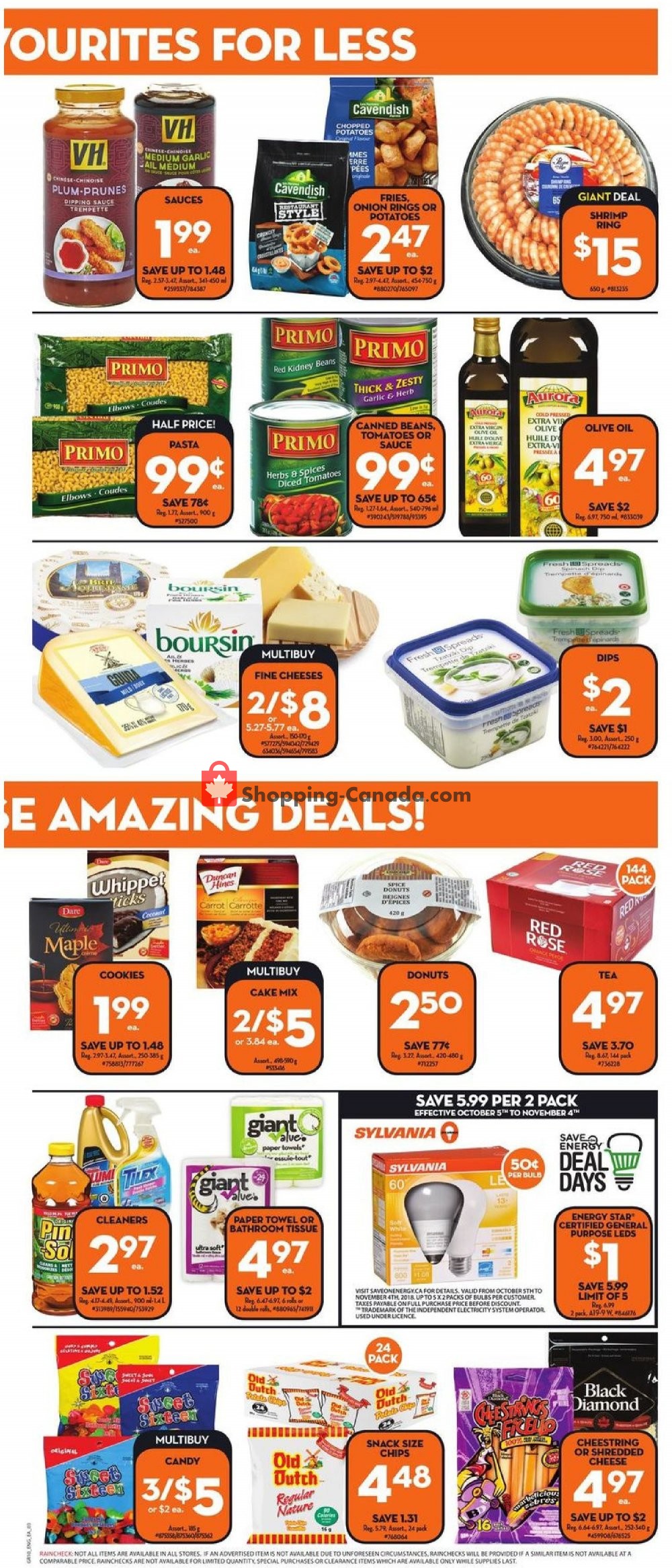 Giant Tiger flyer from Wednesday October 3, 2018 to Tuesday October 9, 2018 - page 5