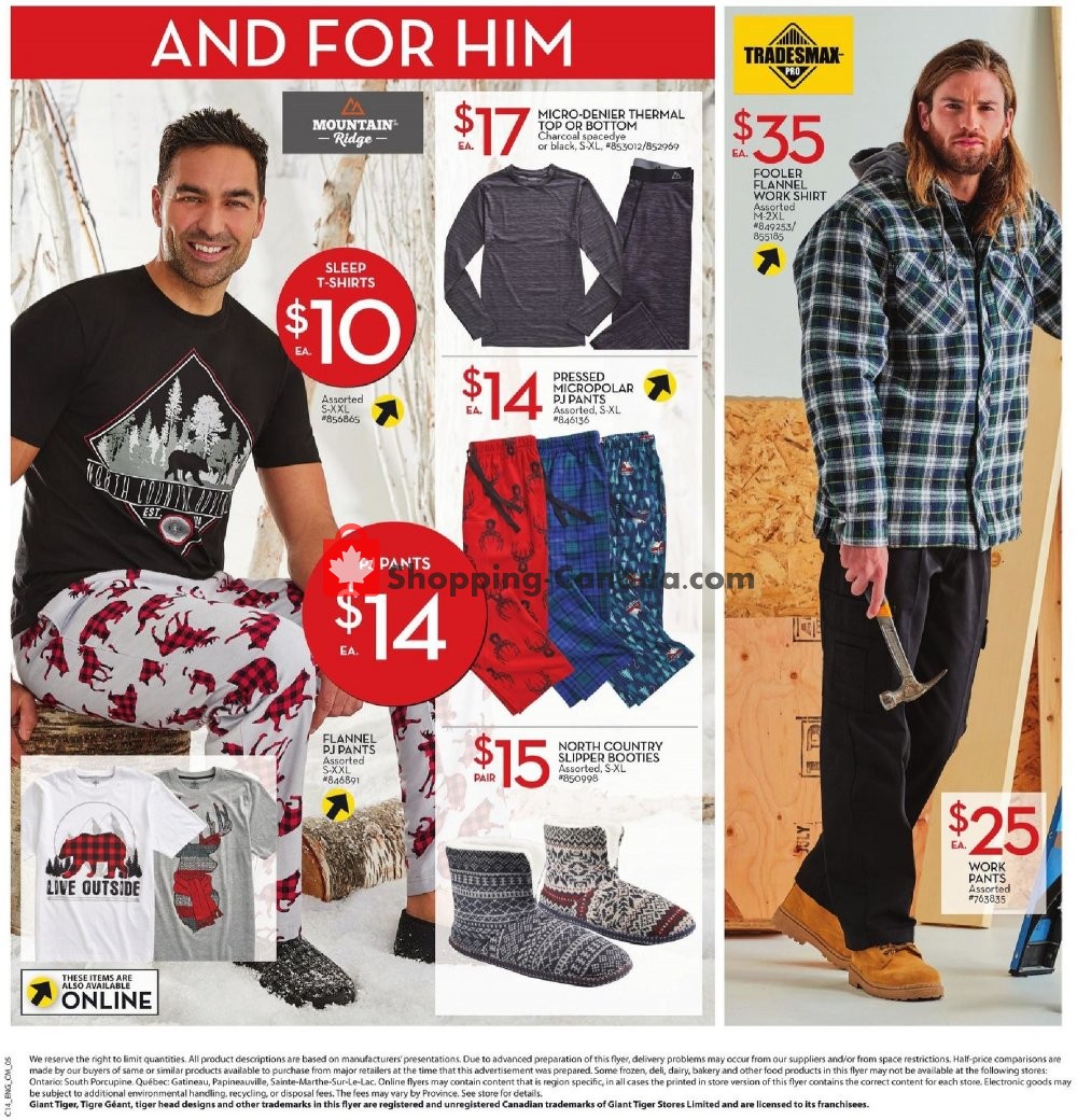 Giant Tiger flyer from Wednesday October 31, 2018 to Tuesday November 6, 2018 - page 7