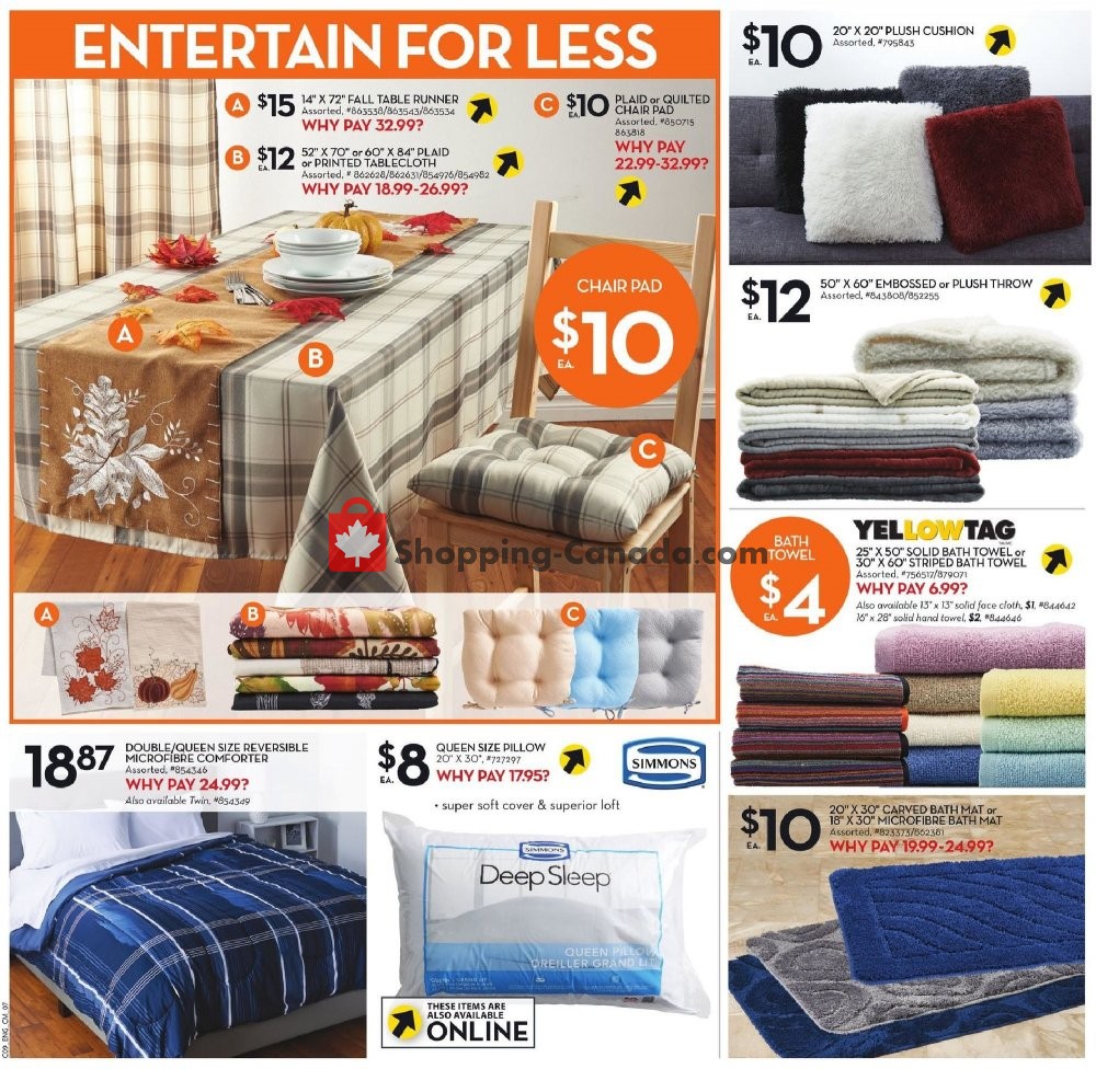 Giant Tiger flyer from Wednesday September 26, 2018 to Tuesday October 2, 2018 - page 11