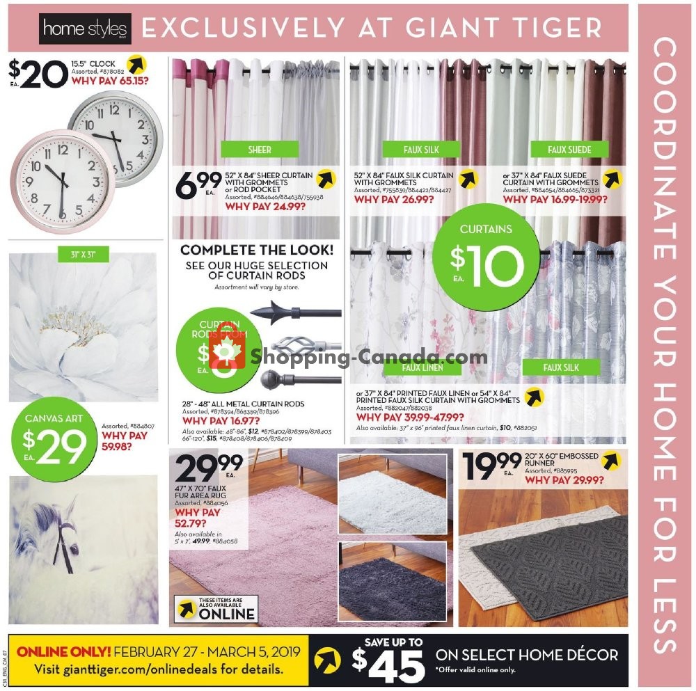 Giant Tiger flyer from Wednesday February 27, 2019 to Tuesday March 5, 2019 - page 11