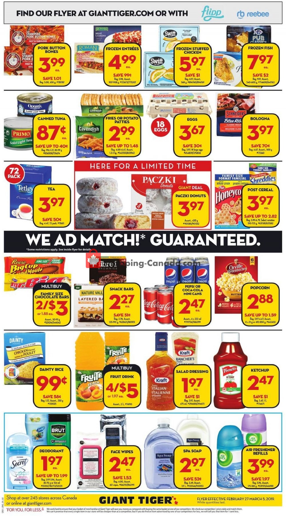 Giant Tiger flyer from Wednesday February 27, 2019 to Tuesday March 5, 2019 - page 2