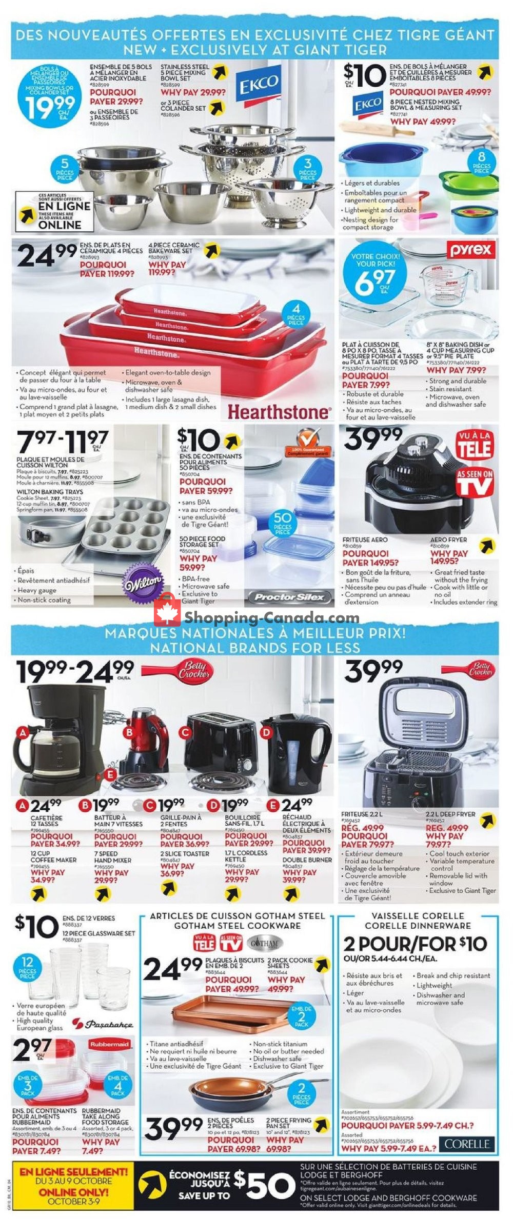 Giant Tiger flyer from Wednesday October 3, 2018 to Tuesday October 9, 2018 - page 6