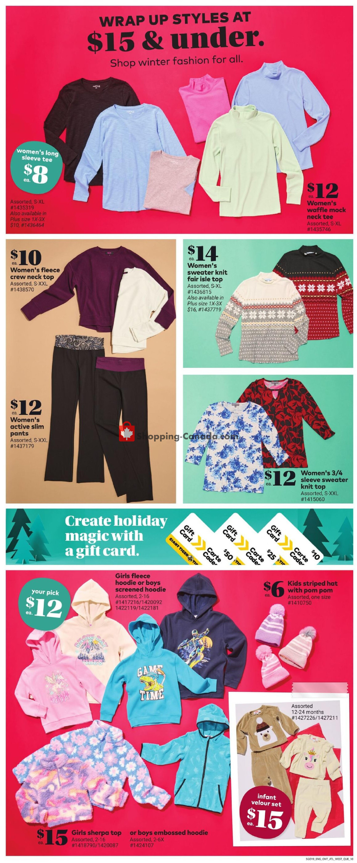 Giant Tiger flyer from Wednesday December 11, 2024 to Tuesday December 17, 2024 - page 11