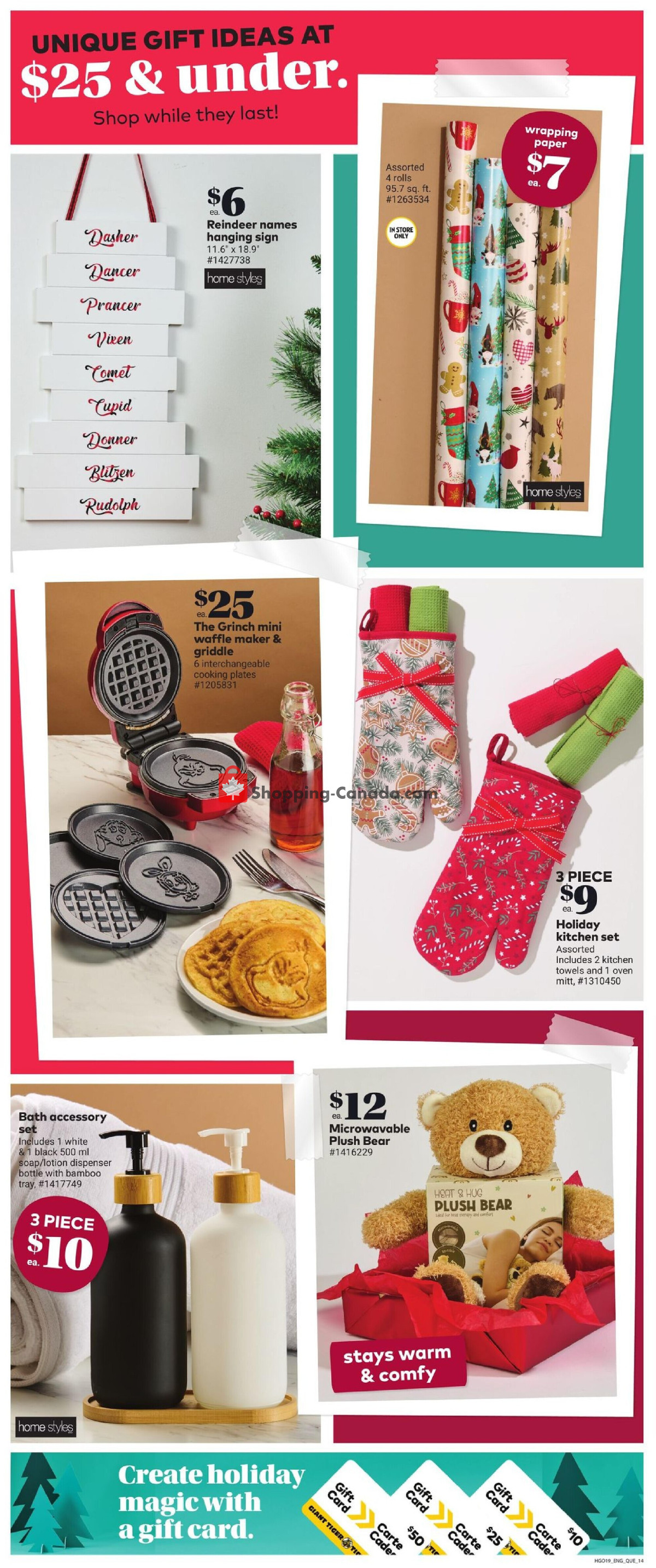 Giant Tiger flyer from Wednesday December 11, 2024 to Tuesday December 17, 2024 - page 15