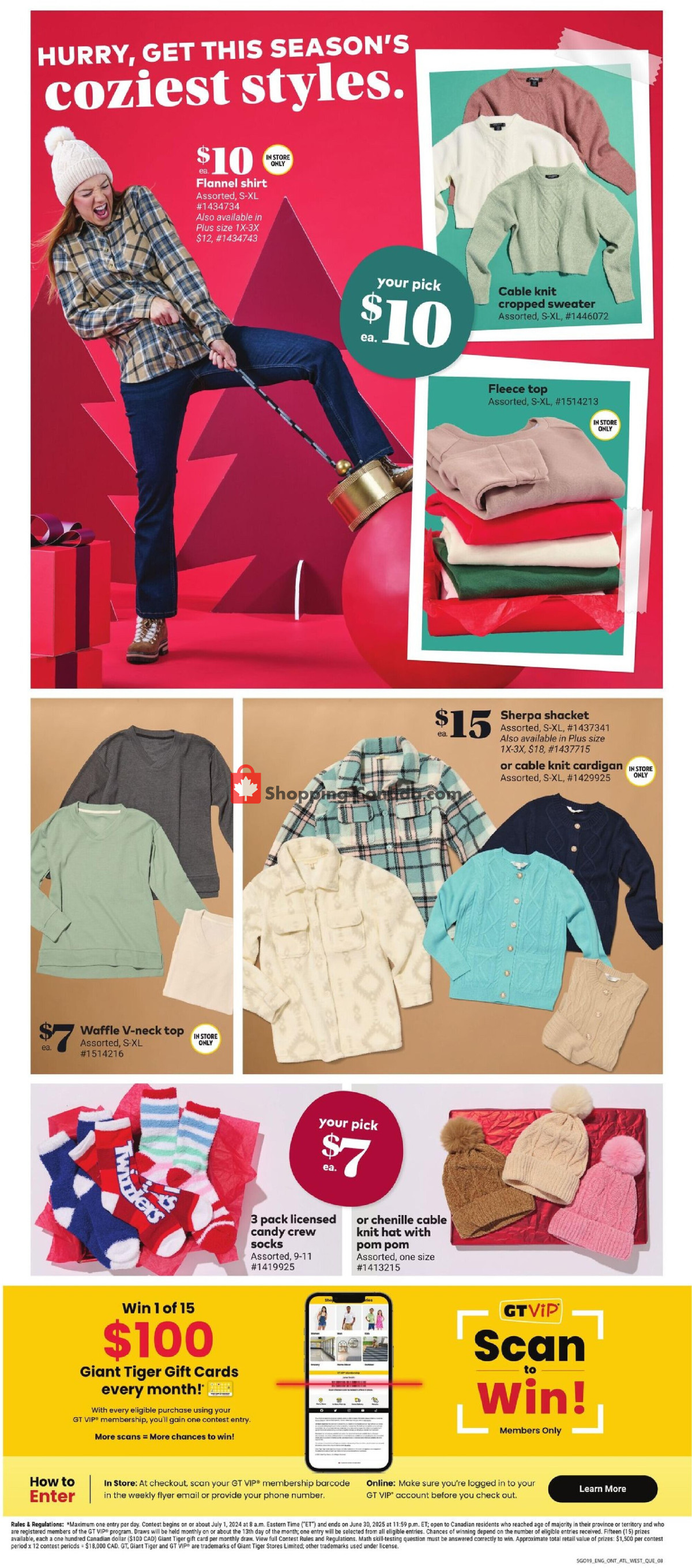 Giant Tiger flyer from Wednesday December 11, 2024 to Tuesday December 17, 2024 - page 9